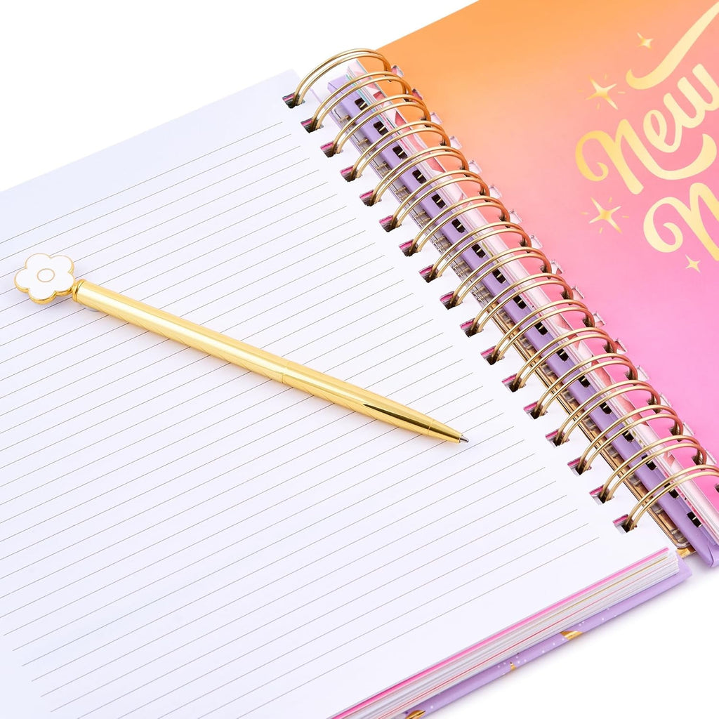 Votum 18 Month Hard Cover Planners/Calendars 10" x 10", January 2026 - June 2027 - Daily, Weekly & Monthly Organizer with Pens, Stickers, St - Image 3