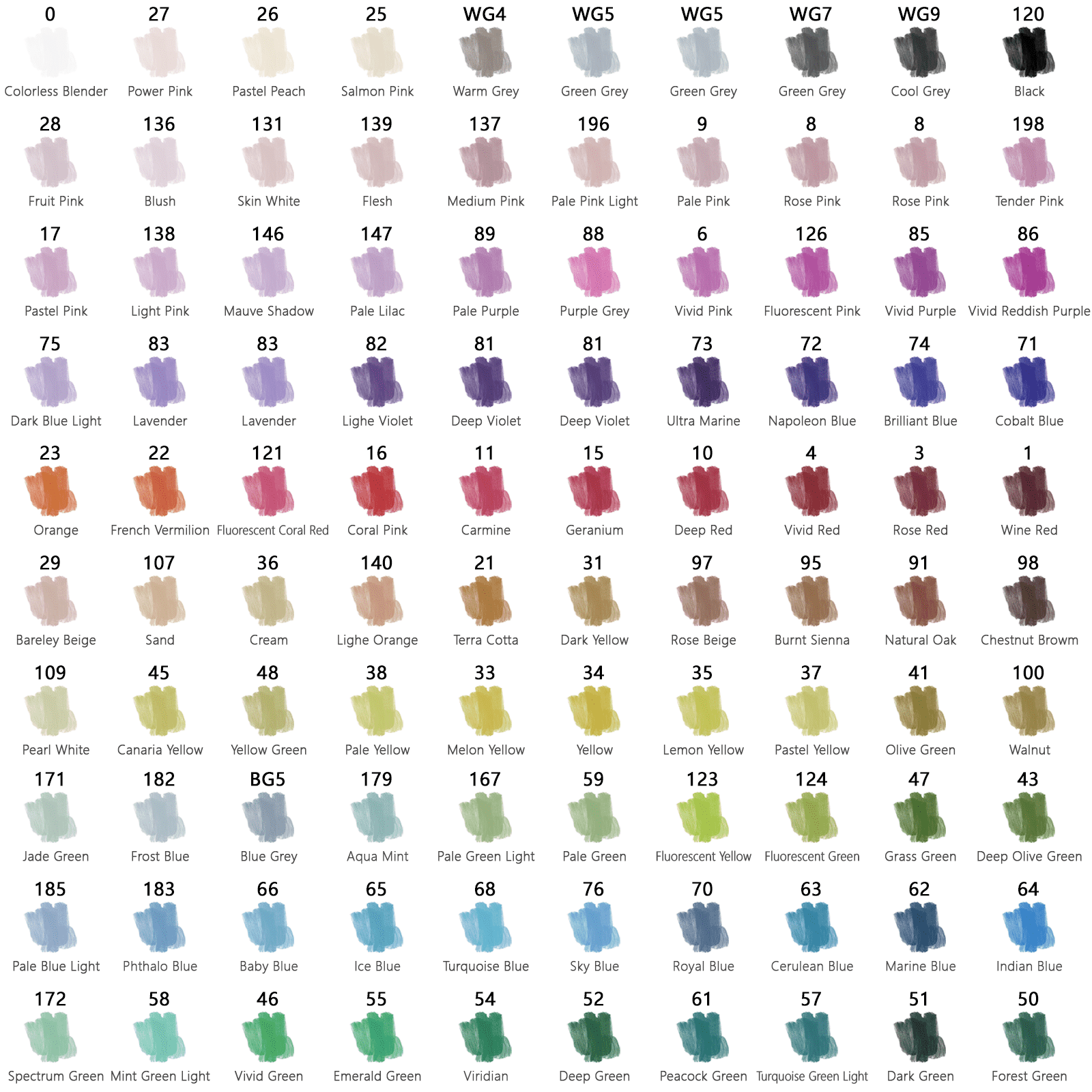 100 pcs Alcohol Markers Set, Double Ended Artist with Carrying Case Great for Coloring, Painting, Sketching, Card Making and Illustration - Image 6