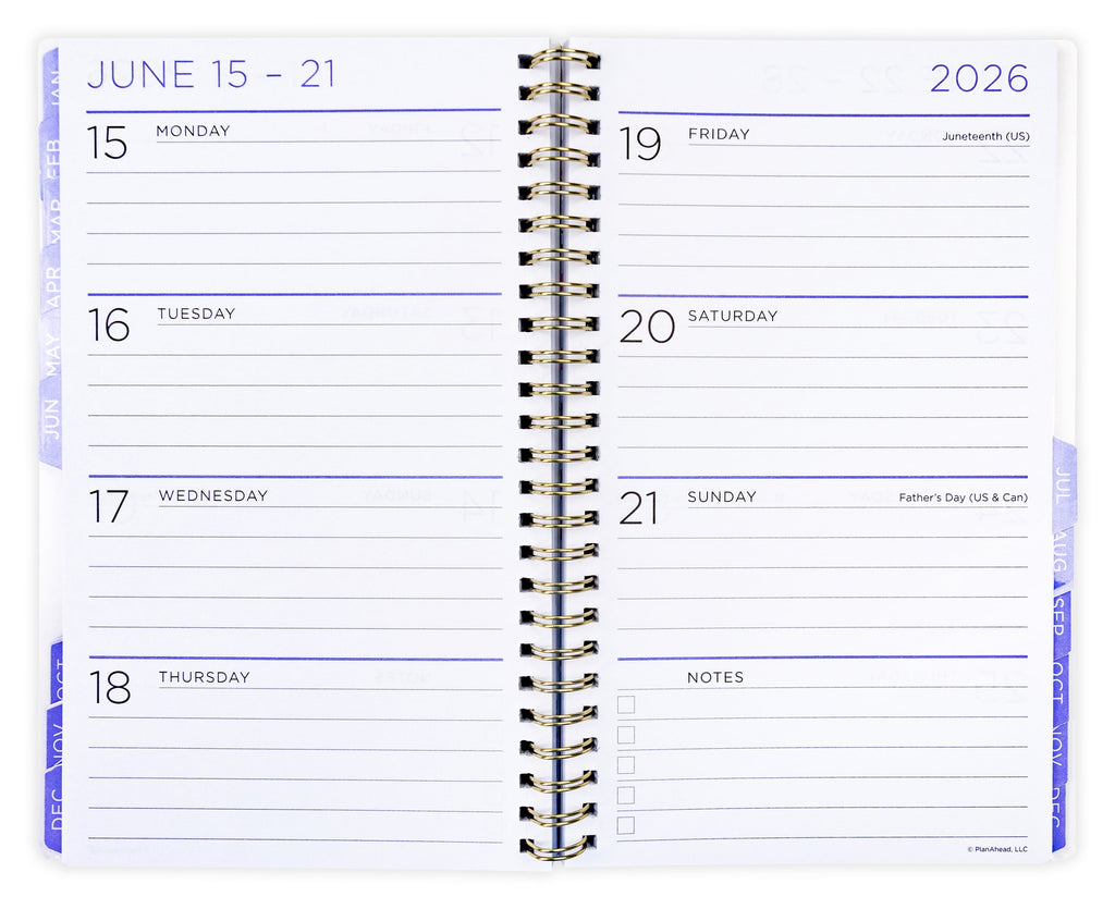 Monthly Weekly Planner Medium (5.5X 8.75) 15-Month, Oct 2025-Dec 2026 - Image 5