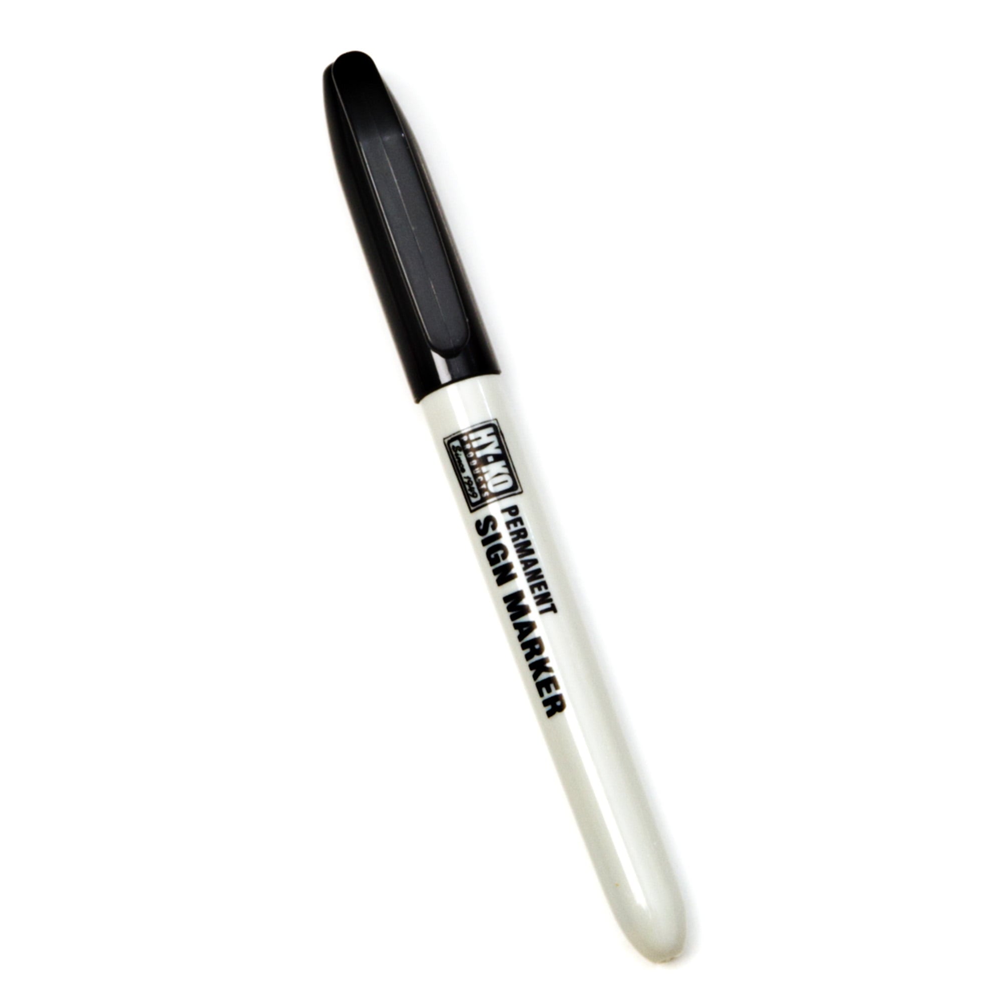 (5 pack) 40622 Permanent Marker, Black, Chisel Tip, Weather-Resistant Ink - Image 5