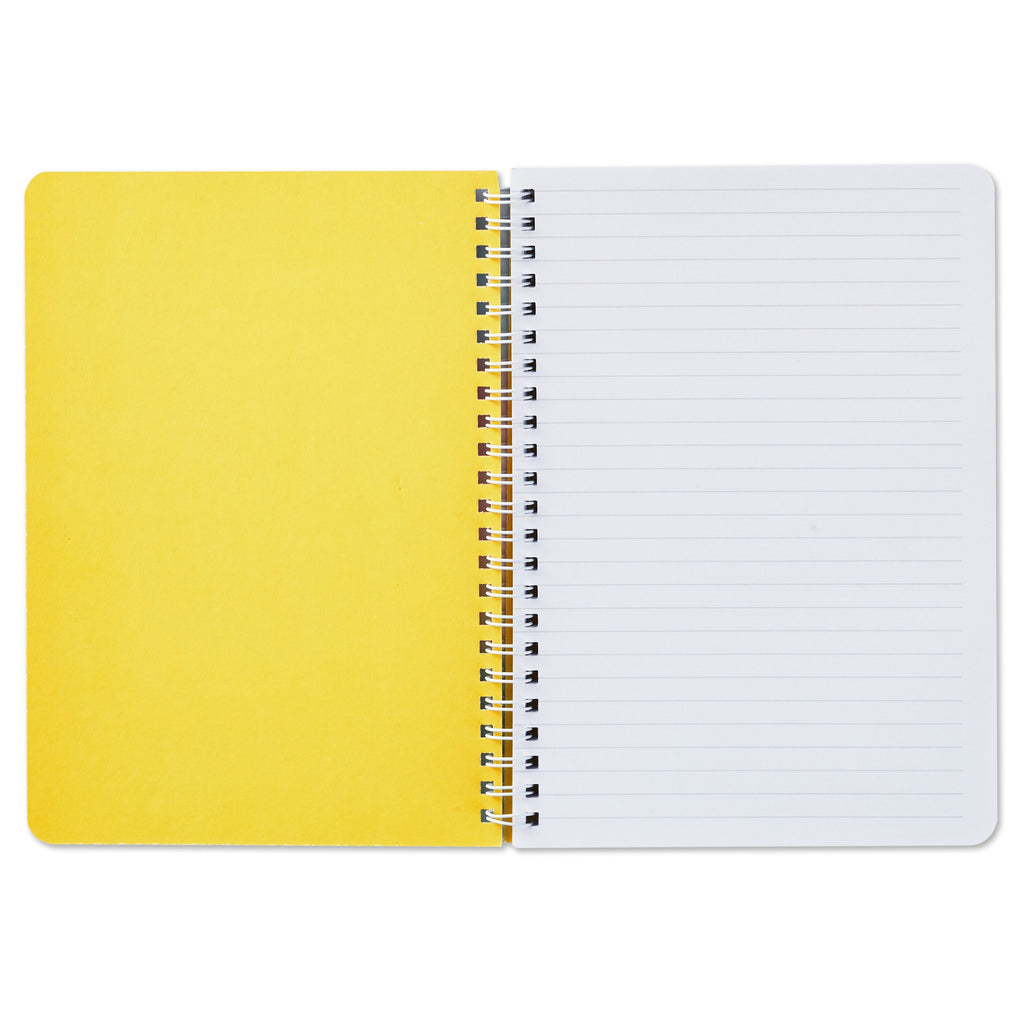 Hallmark Spiral Notebook, Wide Rainbow Stripe, 100 Pages - Image 3