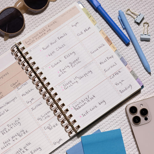 Blue Sky WAAV 2026-2027 Weekly and Monthly Academic Year Planner Calendar, July 2026 - June 2027, 7" x 9", Flexible Cover, Laminated Tabs, S - Image 2