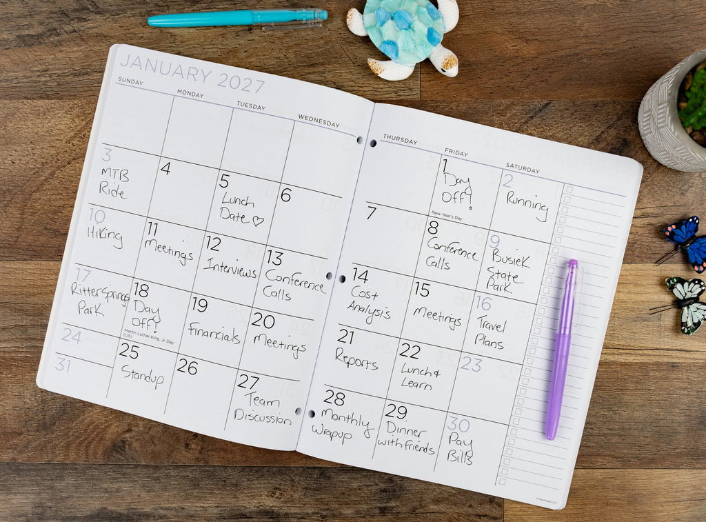 See It Bigger Monthly Planner, Large (8.5" x 11"), Paisley, 2-Year: Apr 2026  Mar 2028 - Image 5