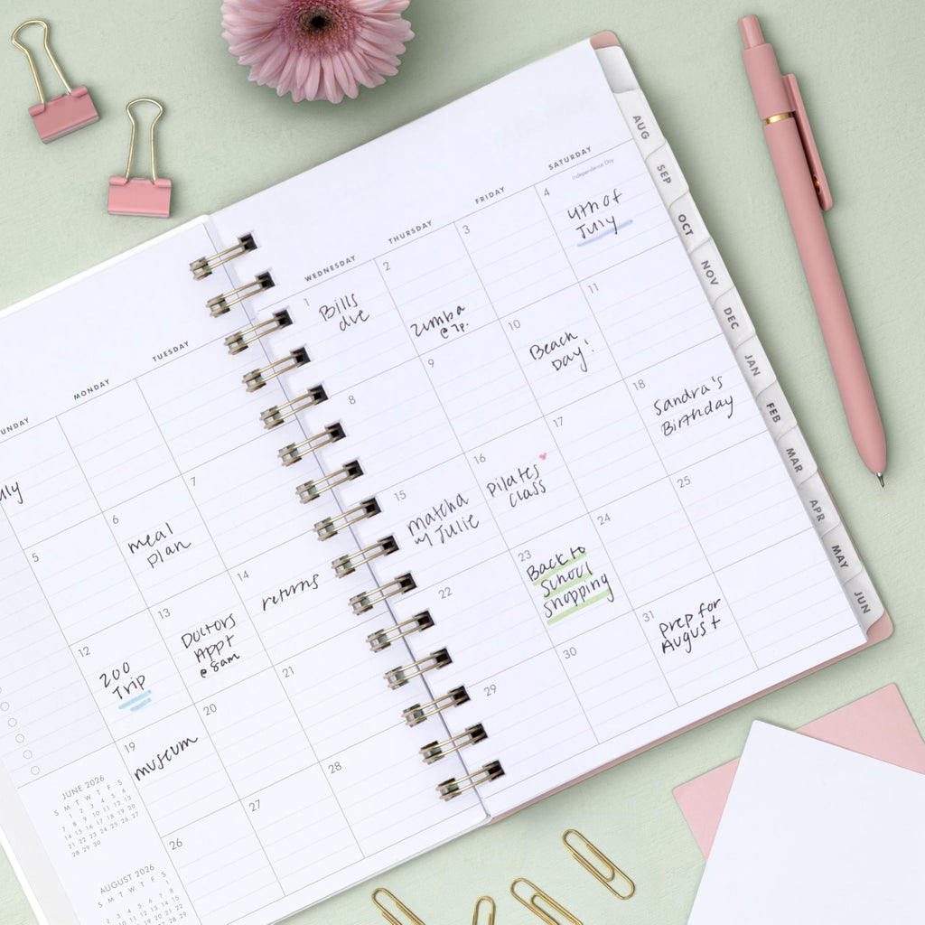 The Everygirl 2026-2027 Weekly and Monthly Academic Year Planner Calendar, July 2026 - June 2027, 5" x 8", Flexible C... - Image 2