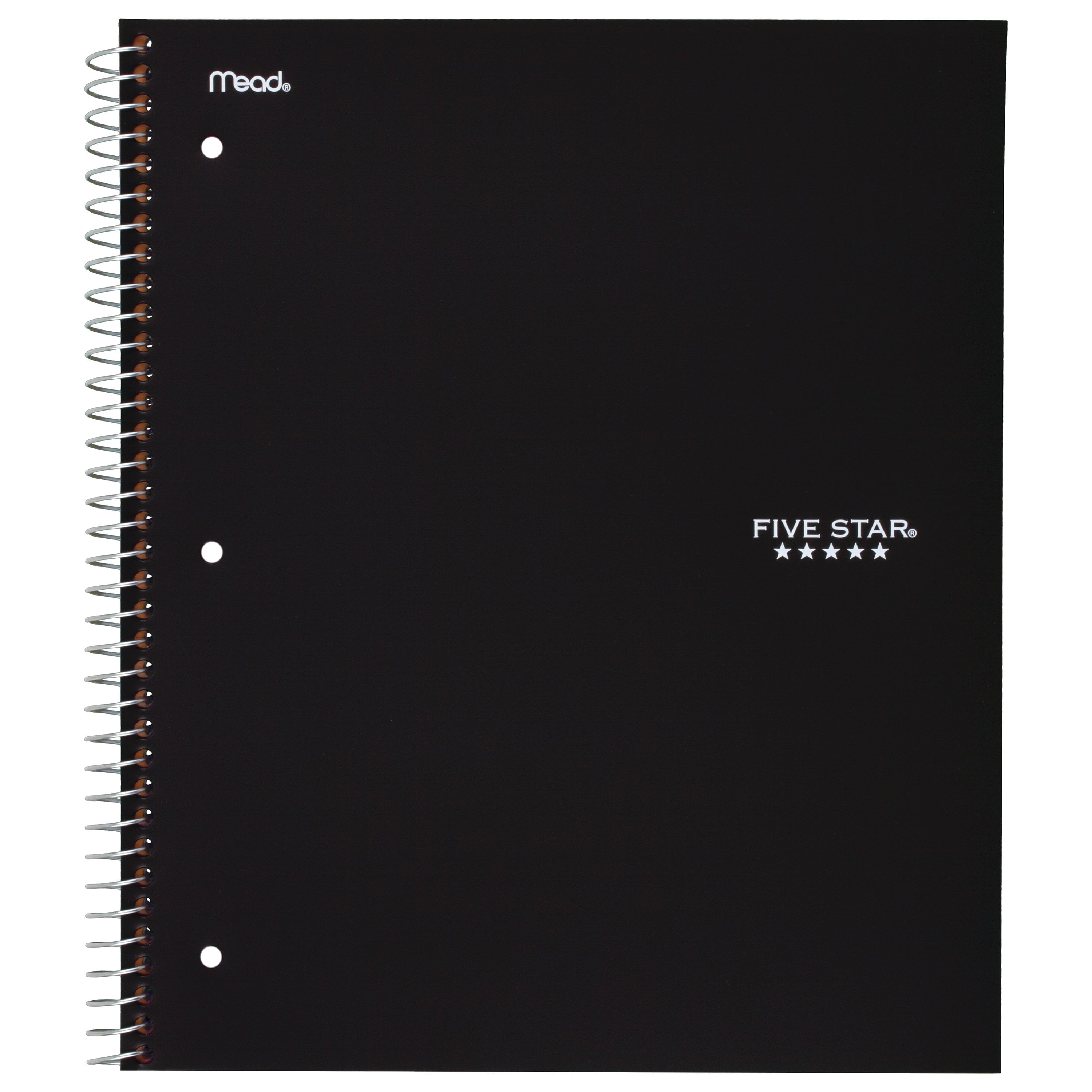 Wirebound Notebook, 1 Subject, Wide Ruled, 10 1/2" x 8", Assorted Colors (05057), 1 Count - Image 3