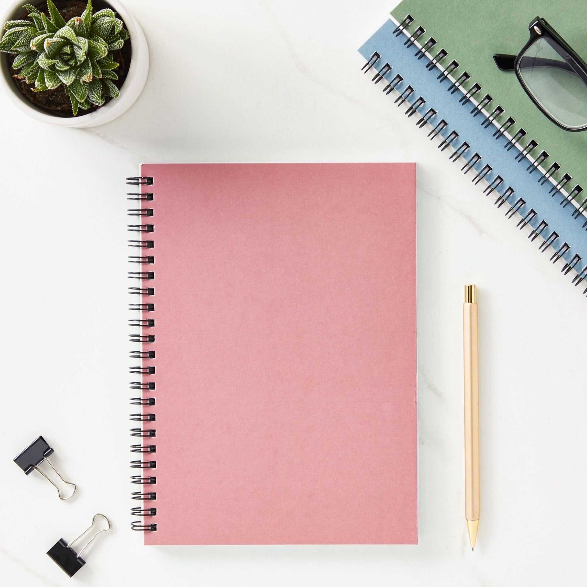 5 Pack 6x8 inch Spiral Journals, Small Notebooks Bulk with 120 Lined Pages for Work, Writing (5 Colors Kraft Covers) - Image 6