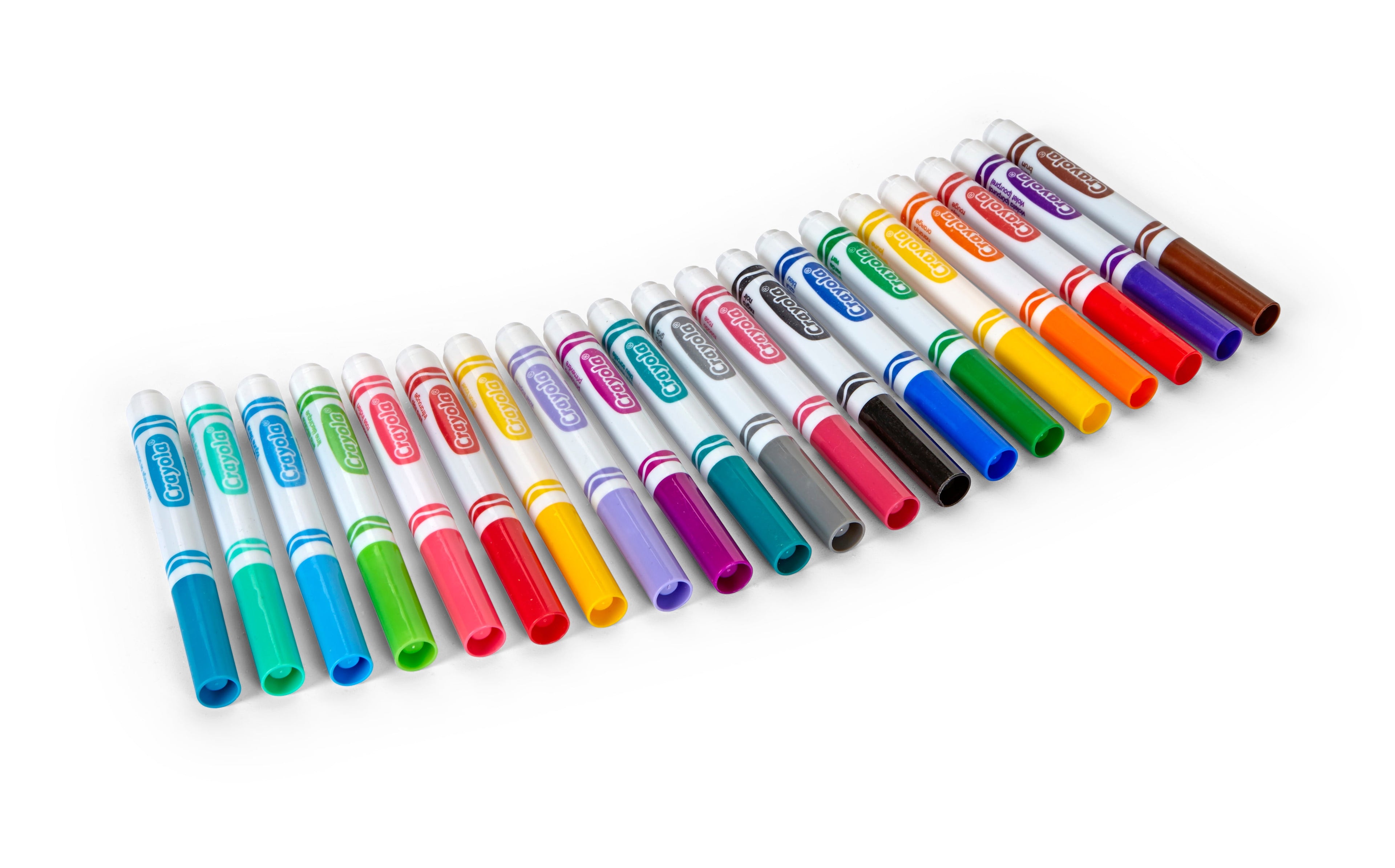 Crayola Broad Line Markers, 20 Ct Classic Colors, School Supplies for Teachers and Kids, Classroom Supplies - Image 4