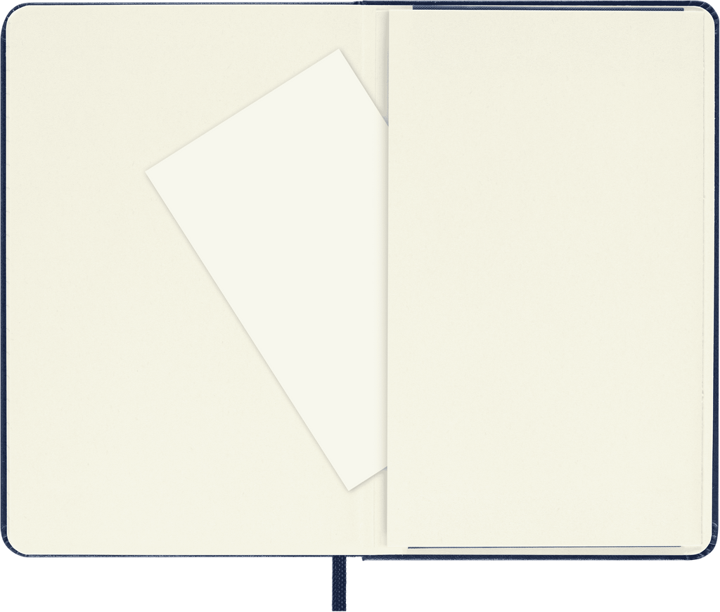 Moleskine Classic Notebook, Hard Cover, Ruled, Pocket (3.5" x 5.5"), Sapphire Blue - Image 5