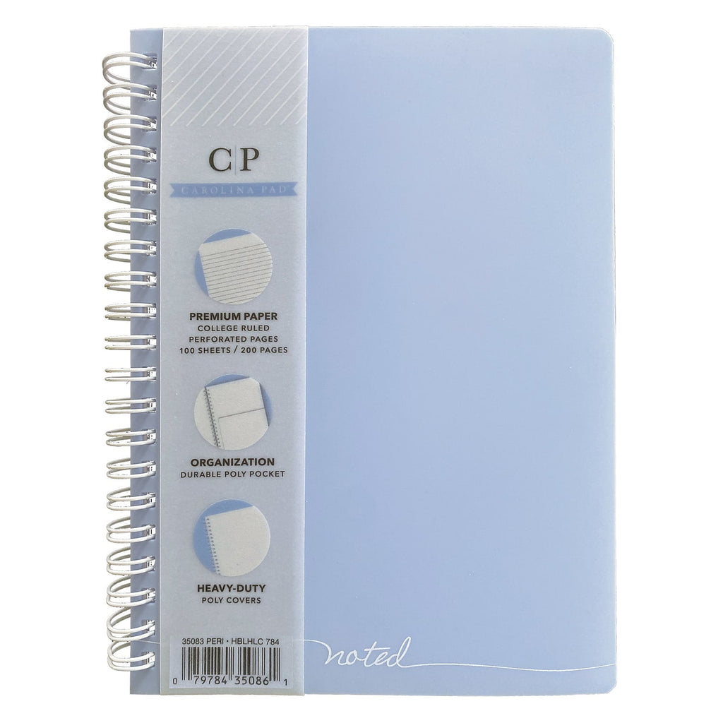 Carolina Pad Noted Professional Notebook 5.25" x 7" College Ruled 100 Sheets (35083) - Image 4