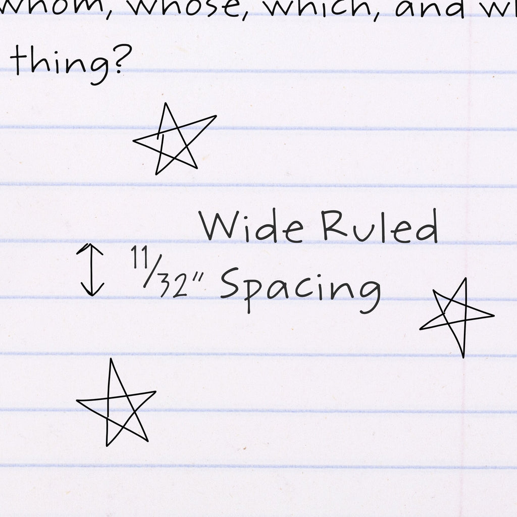 Spiral Notebook, 1 Subject, Wide Ruled, 10.5" x 7.5", 70 Sheets, 24 Pack, Assorted - Image 2