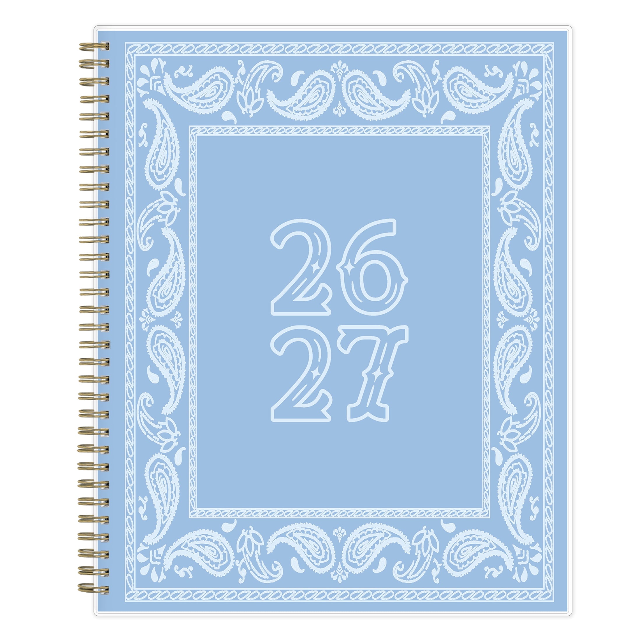 for Monthly Weekly Planner, 8.5" x 11", Hanky Blue 15-Month (April 2026 - June 2027) - Image 2