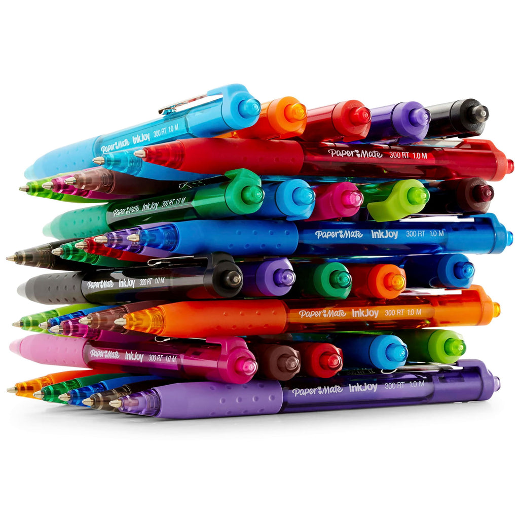 Paper Mate InkJoy Retractable Ballpoint Pen, 1.0 mm, Assorted Colors, 8 Count - Image 5