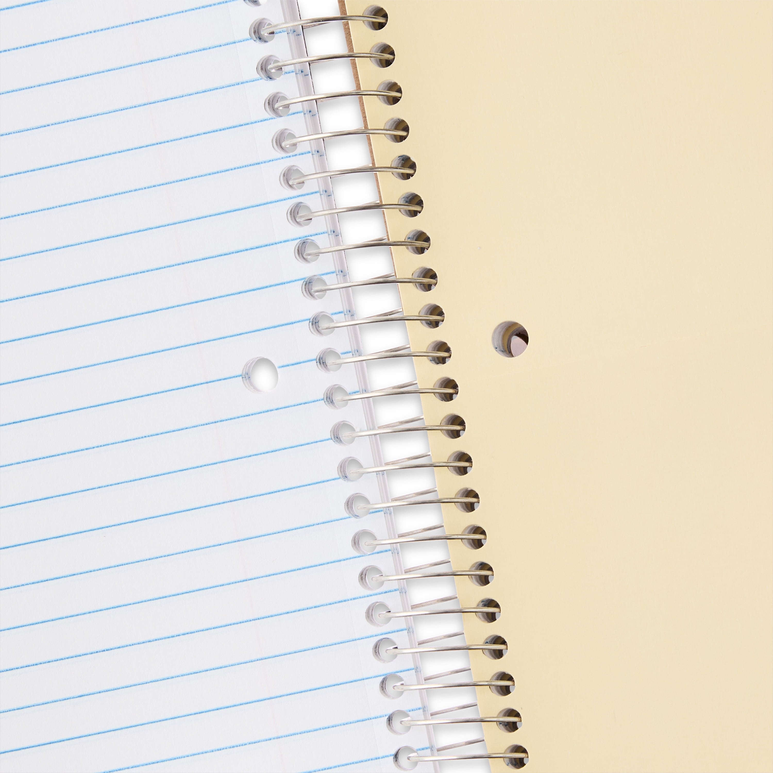 Wide Ruled 5-Subject Poly Notebook, Black, 8.5" x 10.5", 160 Sheets - Image 4