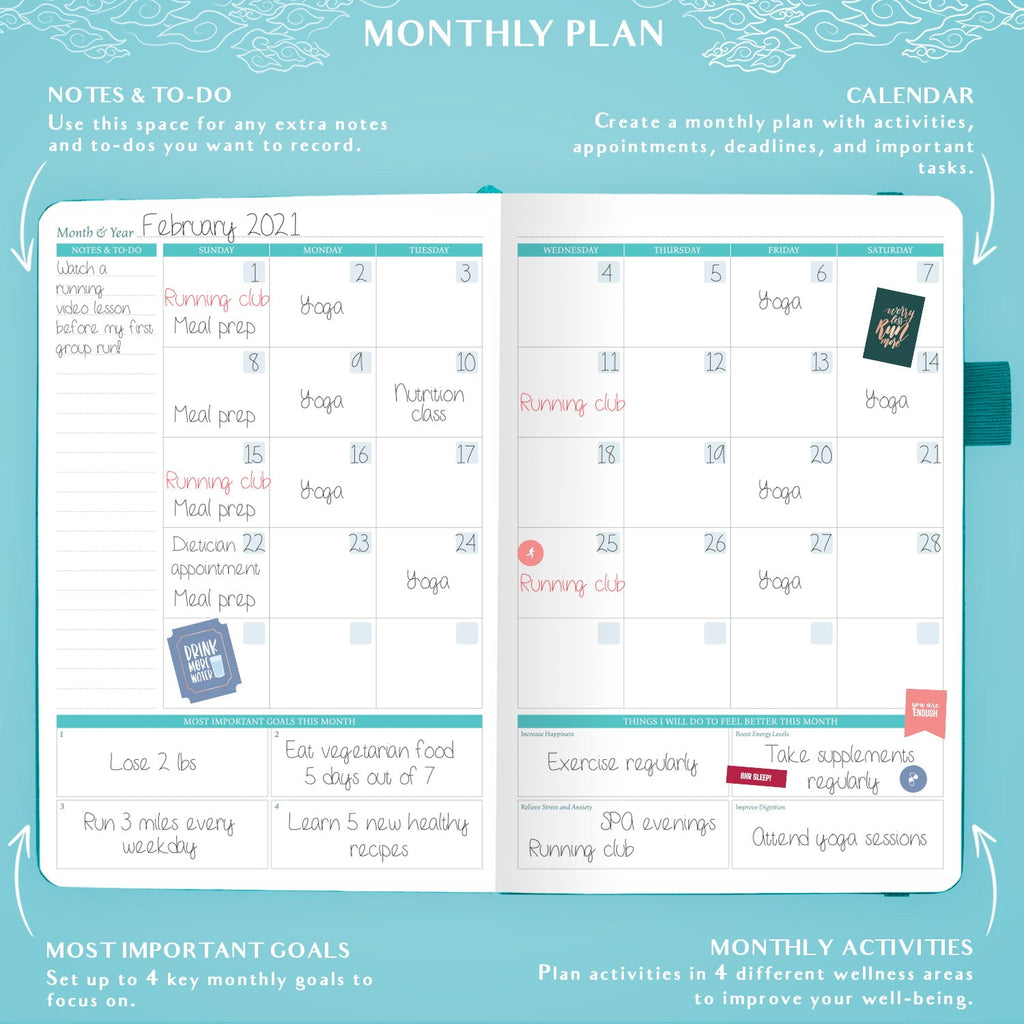 Legend Wellness Planner & Food Journal - Image 4