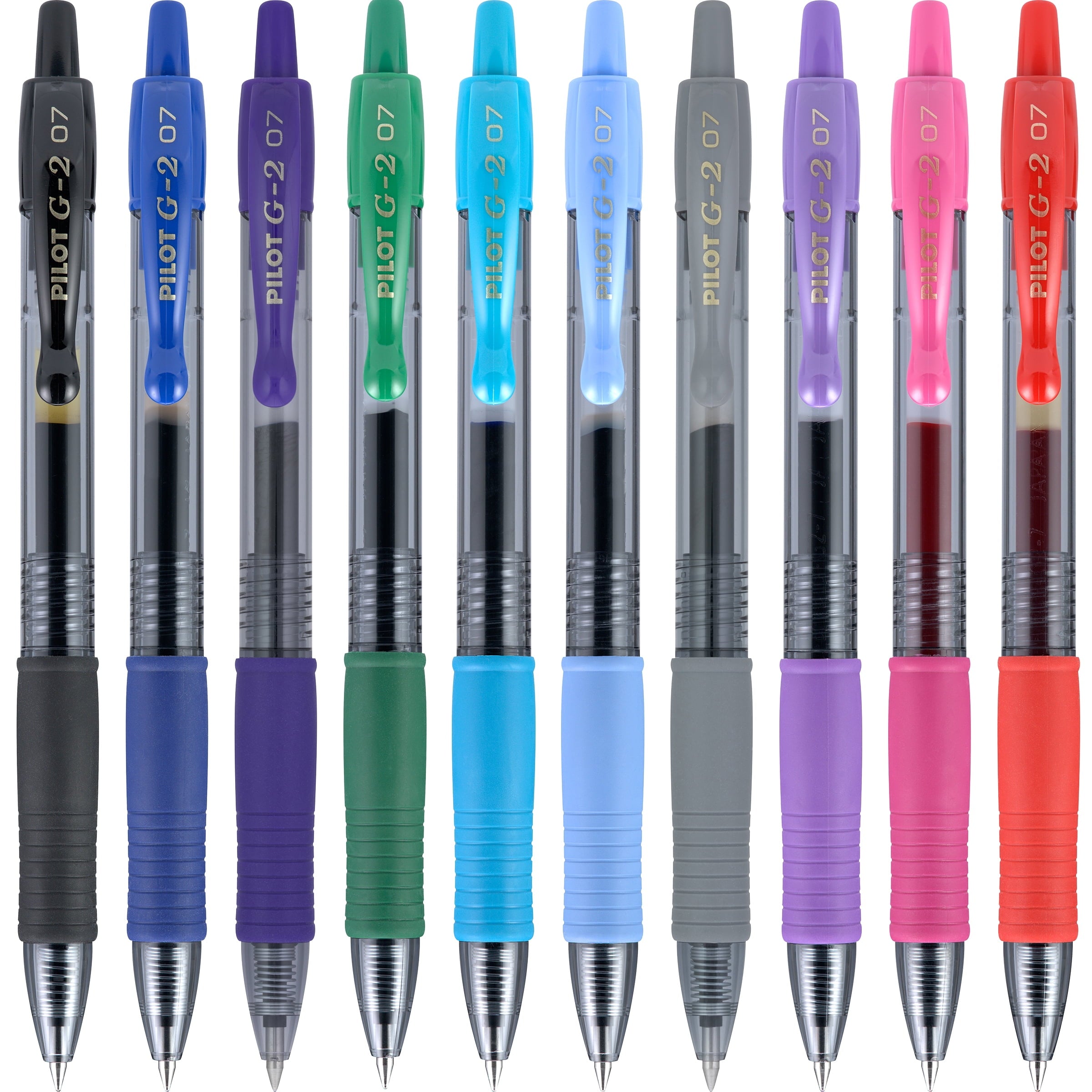 G2 Retractable Gel Ink Pens, Fine Point, Assorted Ink, 10 Count - Image 4
