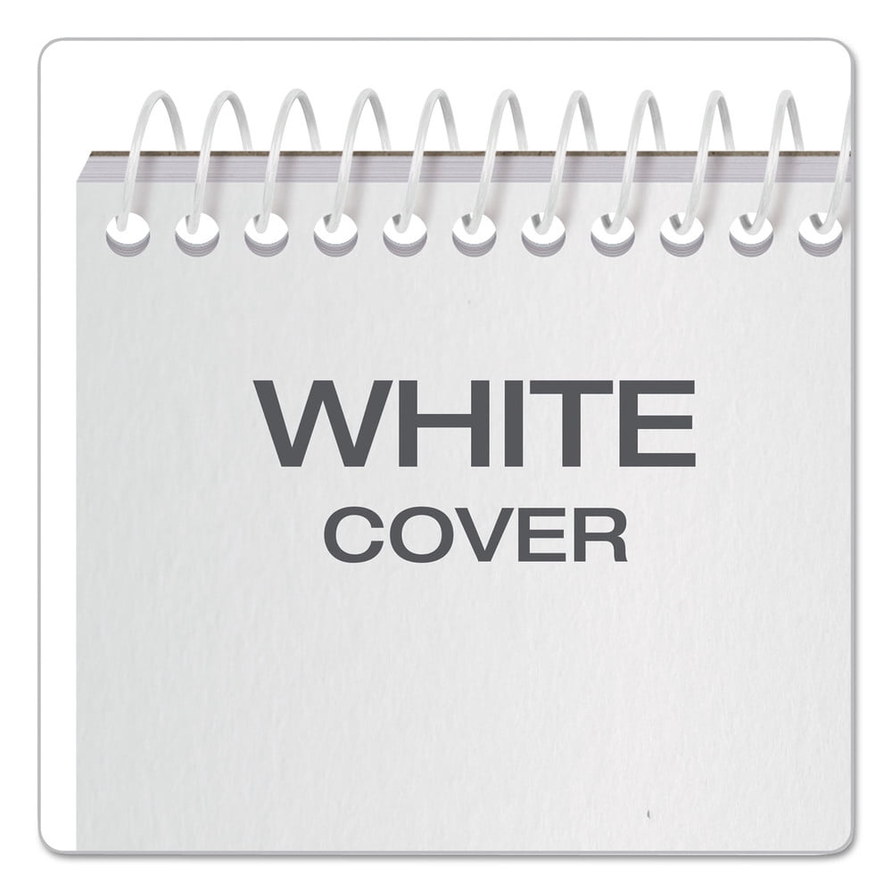 Reporter Notebook Legal/Wide 4 x 8 White 70 Sheets Dozen 8030 - Image 3