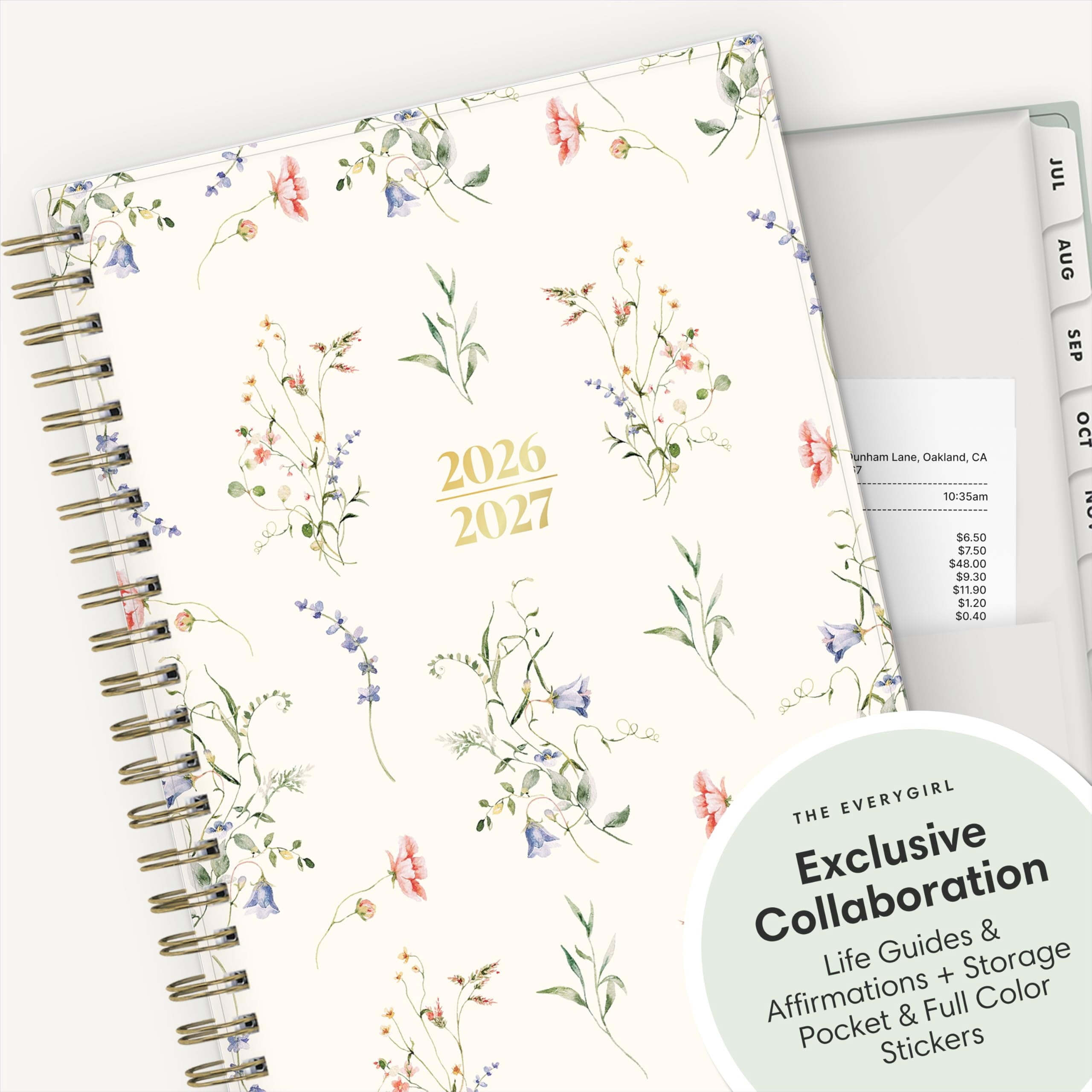 The Everygirl 2026-2027 Weekly and Monthly Academic Year Planner Calendar, July 2026 - June 2027, 5" x 8", Flexible C... - Image 6