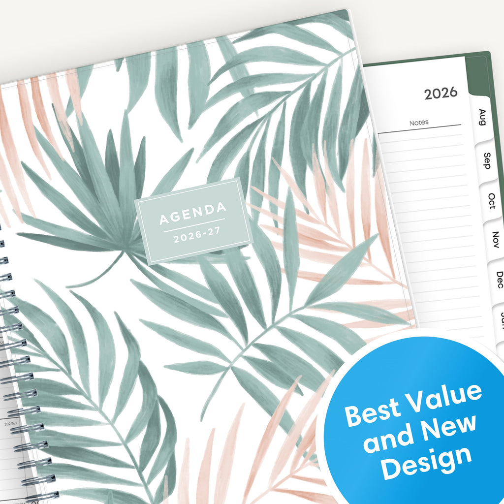 Blue Sky 2026-2027 Weekly and Monthly Academic Year Planner Calendar, July 2026 - June 2027, 8" x 10.875", Flexible Cover, Wirebound, Lamina - Image 6