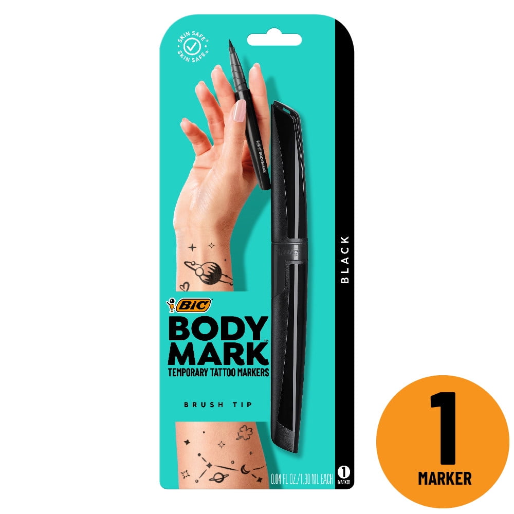 BodyMark Temporary Tattoo Marker, Black, 1-Count - Image 3