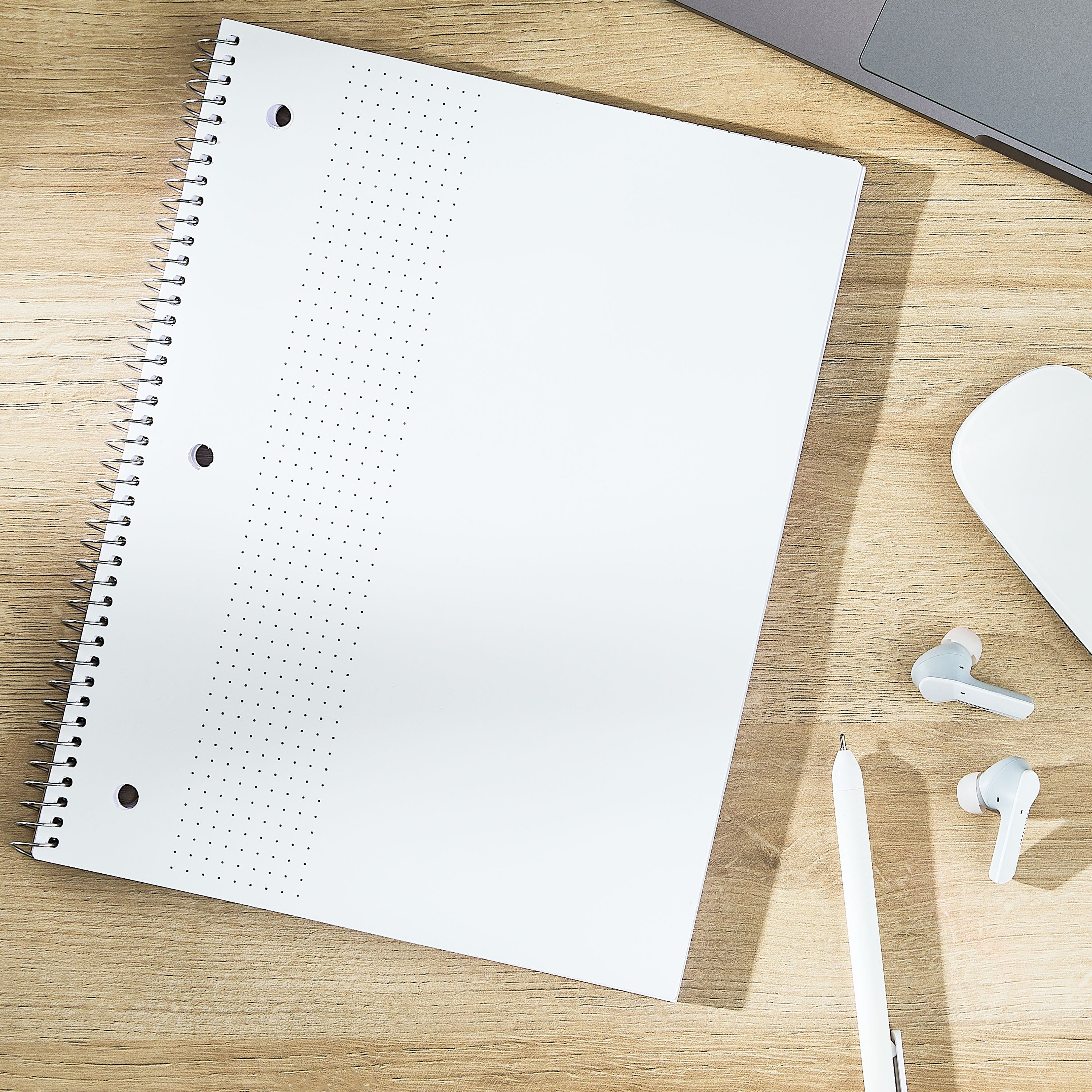 (4 pack) Pen+Gear 1 Subject Notebook, Dot Ruled, 8.5"x 10.5", Poly Cover, 80 Sheets - Image 4