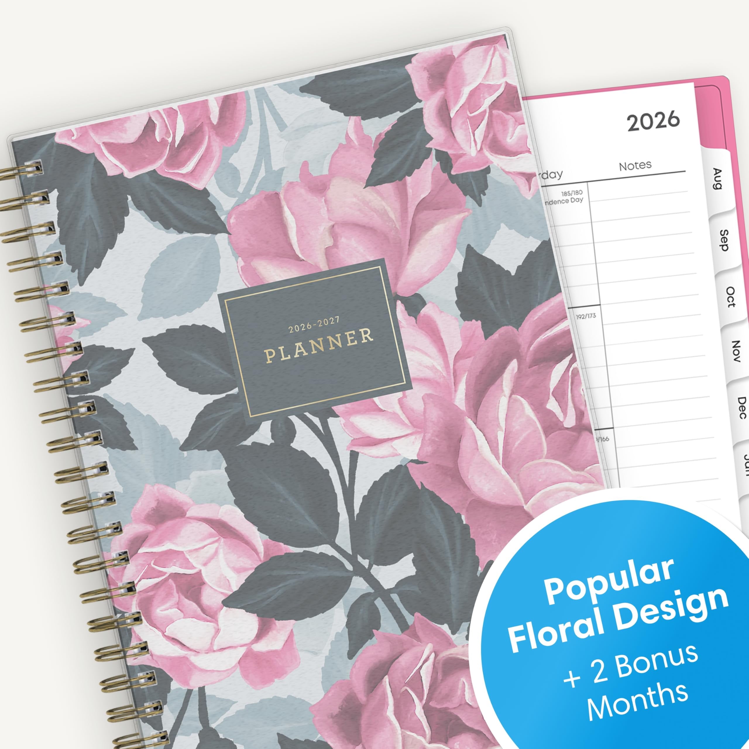 Blue Sky 2026-2027 Weekly and Monthly Academic Year Planner Calendar, July 2026 - June 2027, 5" x 8", Flexible Cover, Wirebound, Laminated T - Image 6