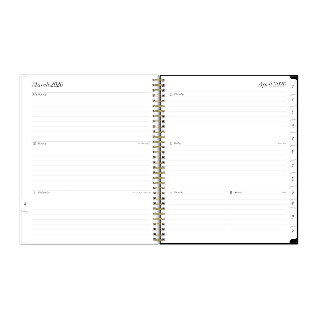 Blue Sky Monthly Weekly Planner, 8.5" x 11", Dot BW 15-Month (April 2026 - June 2027) - Image 4