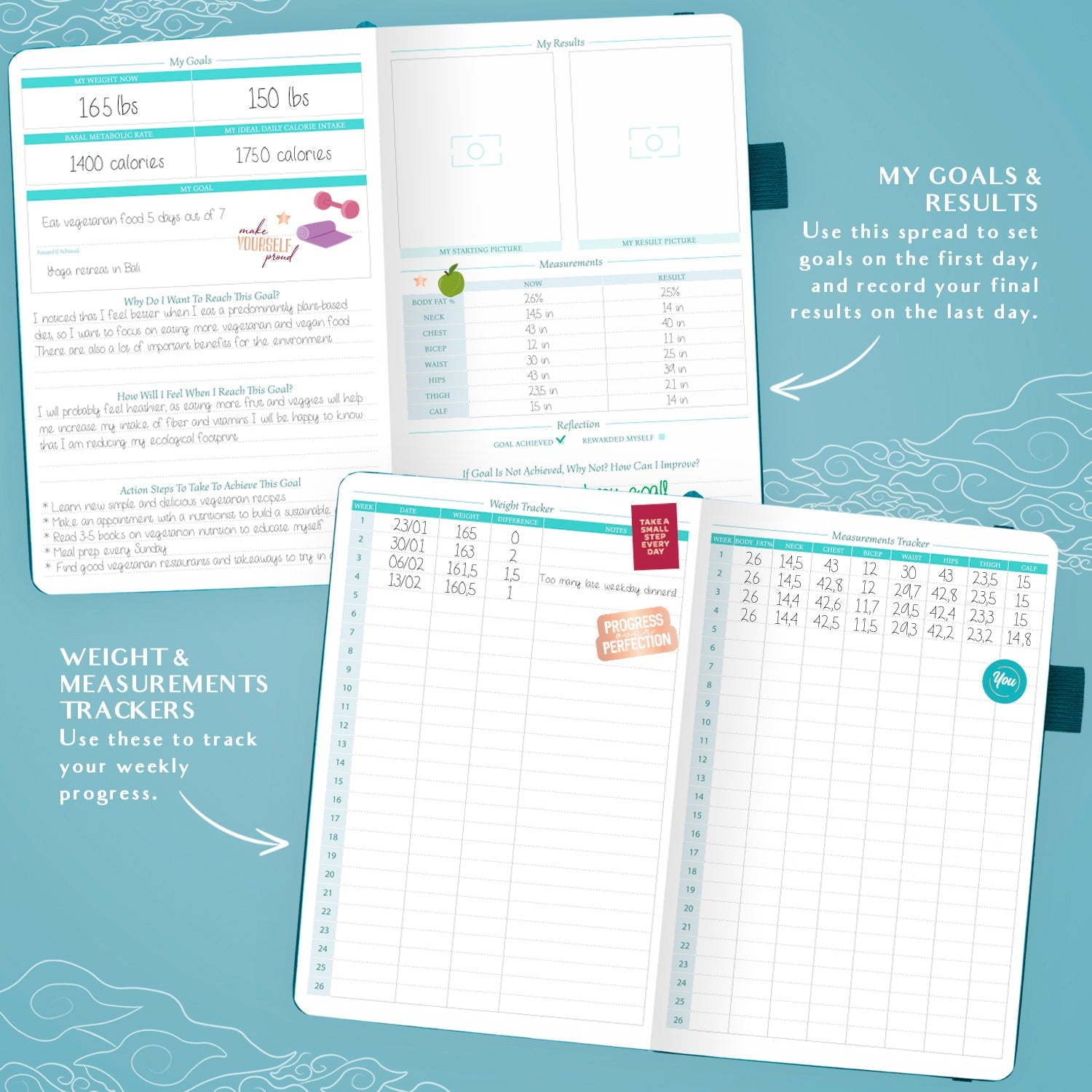 Legend Wellness Planner & Food Journal - Image 2