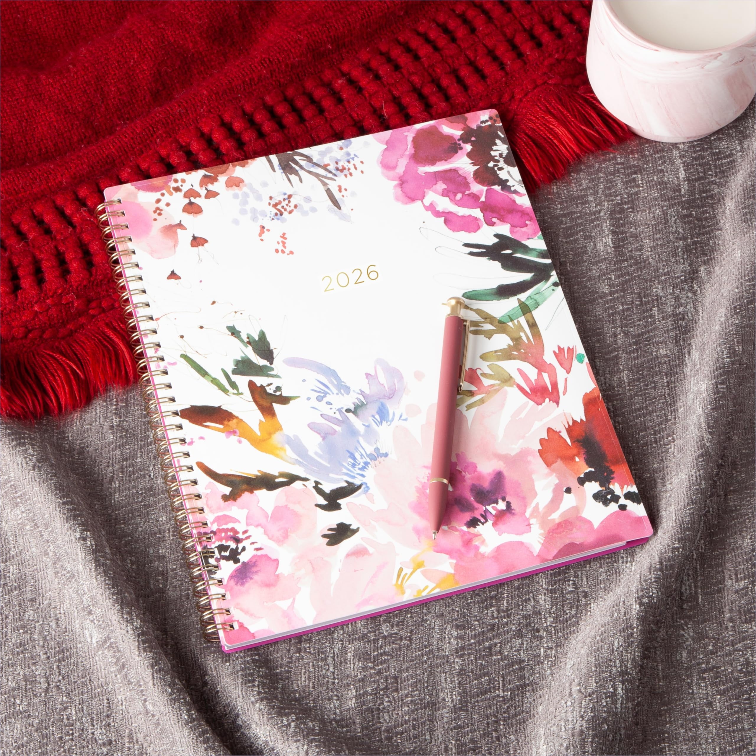2026 Weekly and Monthly Planner Calendar, January 2026 - December 2026, 8.5" x 11", Flexible Cover, Laminated Tabs, D... - Image 2