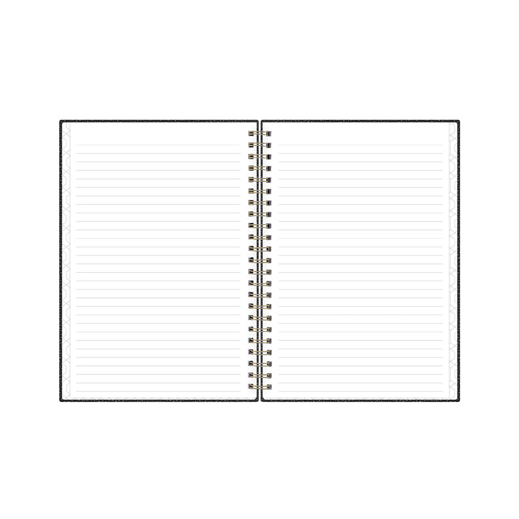 Pebble Beach Charcoal, 5.75x8.5, Wirebound Notebook - Image 2