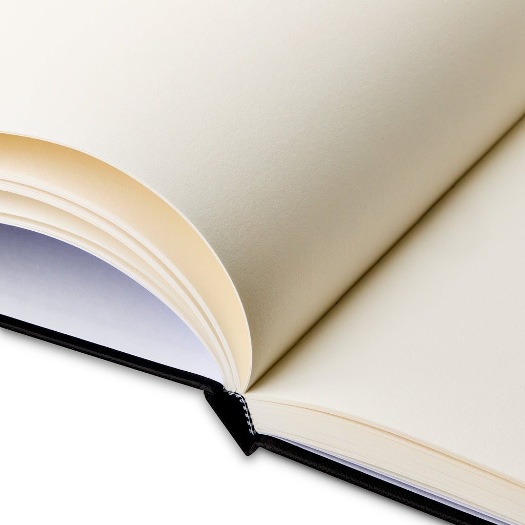 8.5" x 11" Bound Mixed Media Sketch Book, 80 Sheets of White, Acid Free, Perforated, Heavy Weight Premium Drawing Paper - Image 3