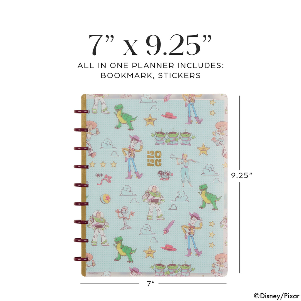 The Happy Planner Toy Story Reach For The Sky Classic Dated Planner (7" x 9.25"), 15 Month October 2025-December 2026, Disc Bound - Image 2