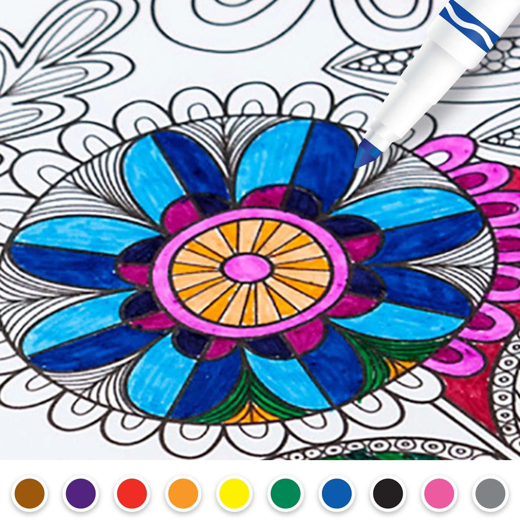Ultra-Clean Washable Markers, Fine Line, 10 Ct, School Supplies for Kids and Teachers, Classroom Must Have, Gifts - Image 5