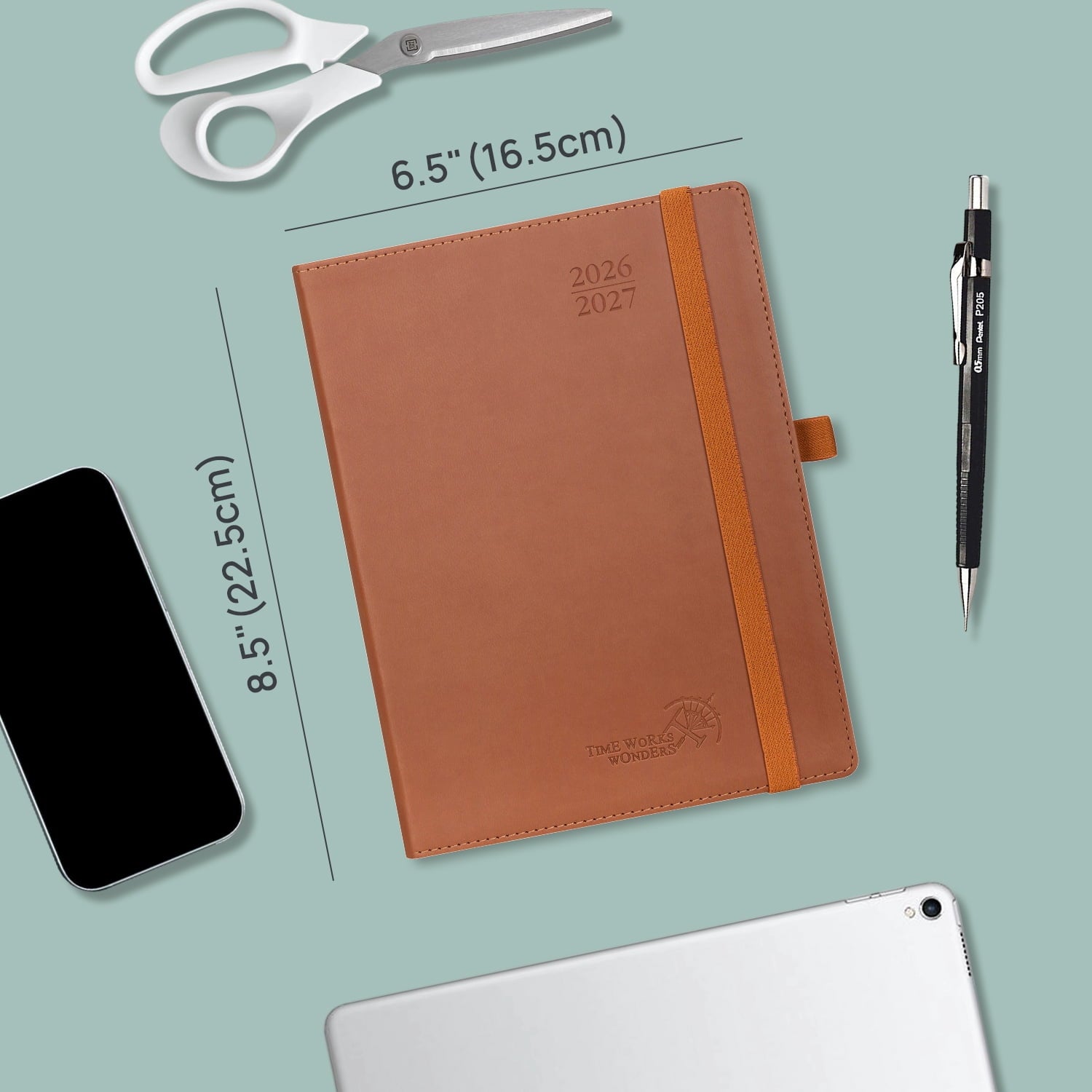 Monthly Planner 2026-2027, 6.5"x8.5", 18-Month Calendar Book Academic Year (Jul.26-Dec.27) with Monthly Tabs, Flexibl... - Image 2