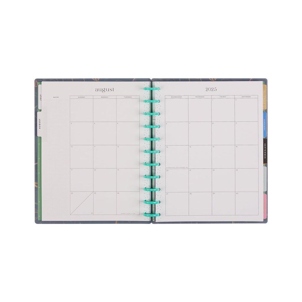 Classroom Plans Teacher Planner - 12-Month Academic, July 2025-2026, Red - Image 4