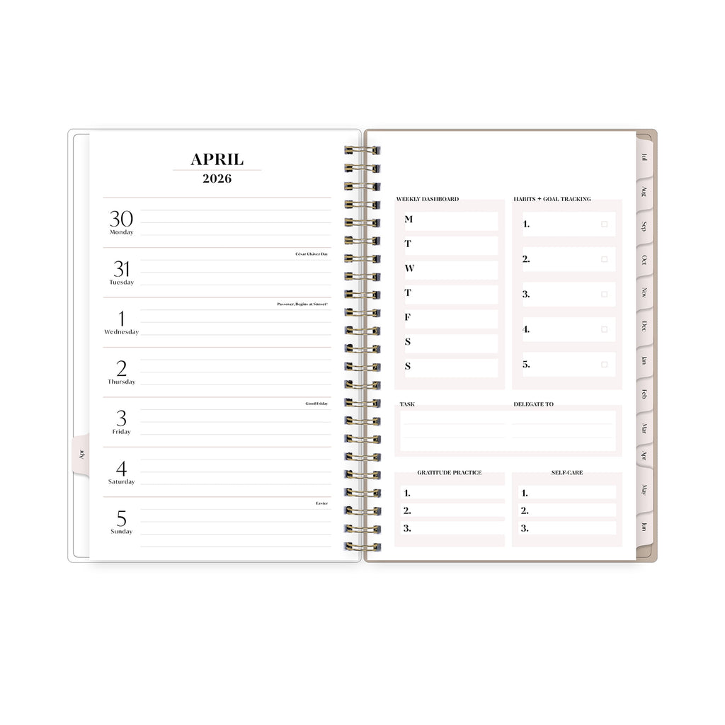 Bossbabe for Blue Sky Monthly Weekly Planner, 5" x 8", Wanisa 15-Month (April 2026 - June 2027) - Image 4