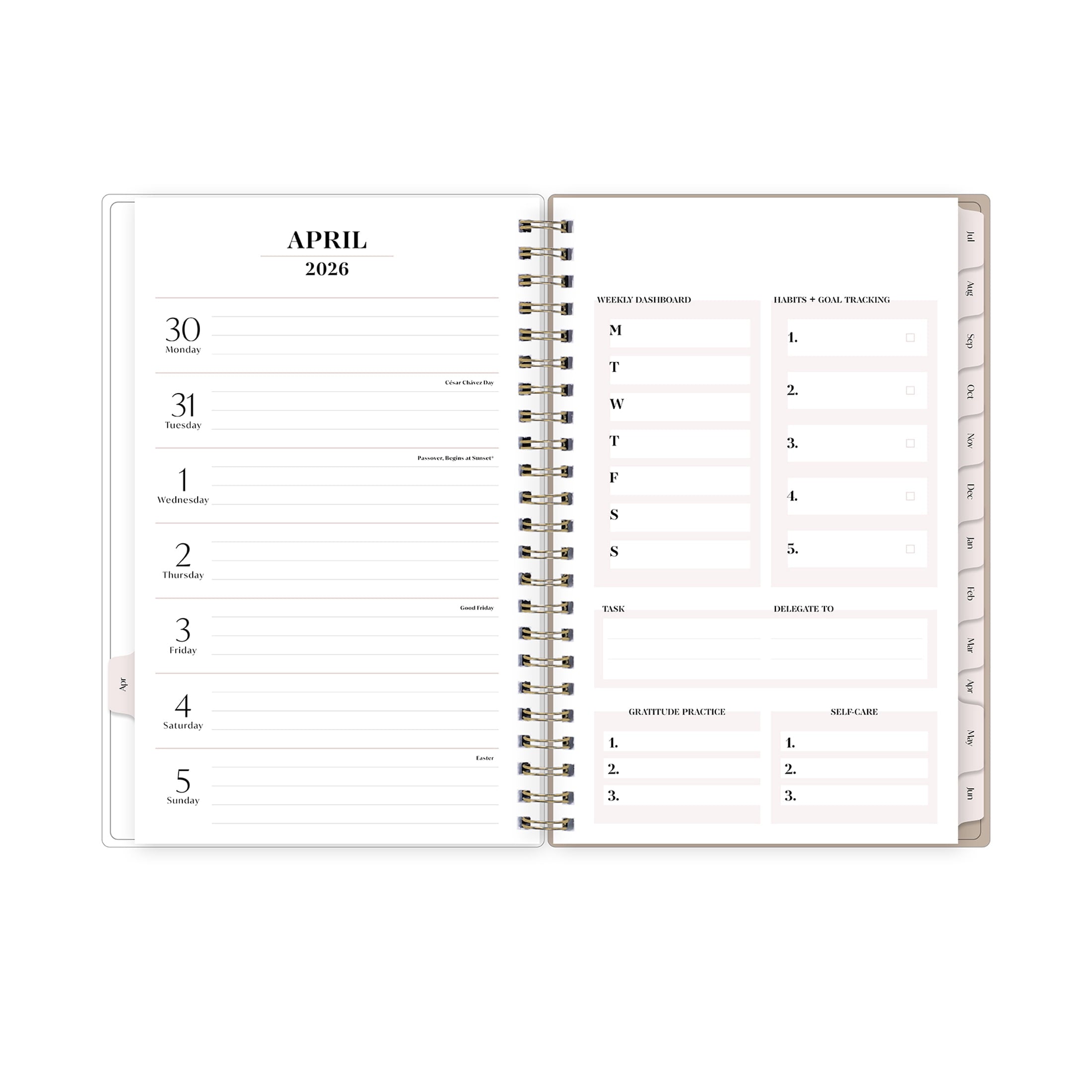 Bossbabe for Blue Sky Monthly Weekly Planner, 5" x 8", Wanisa 15-Month (April 2026 - June 2027) - Image 4