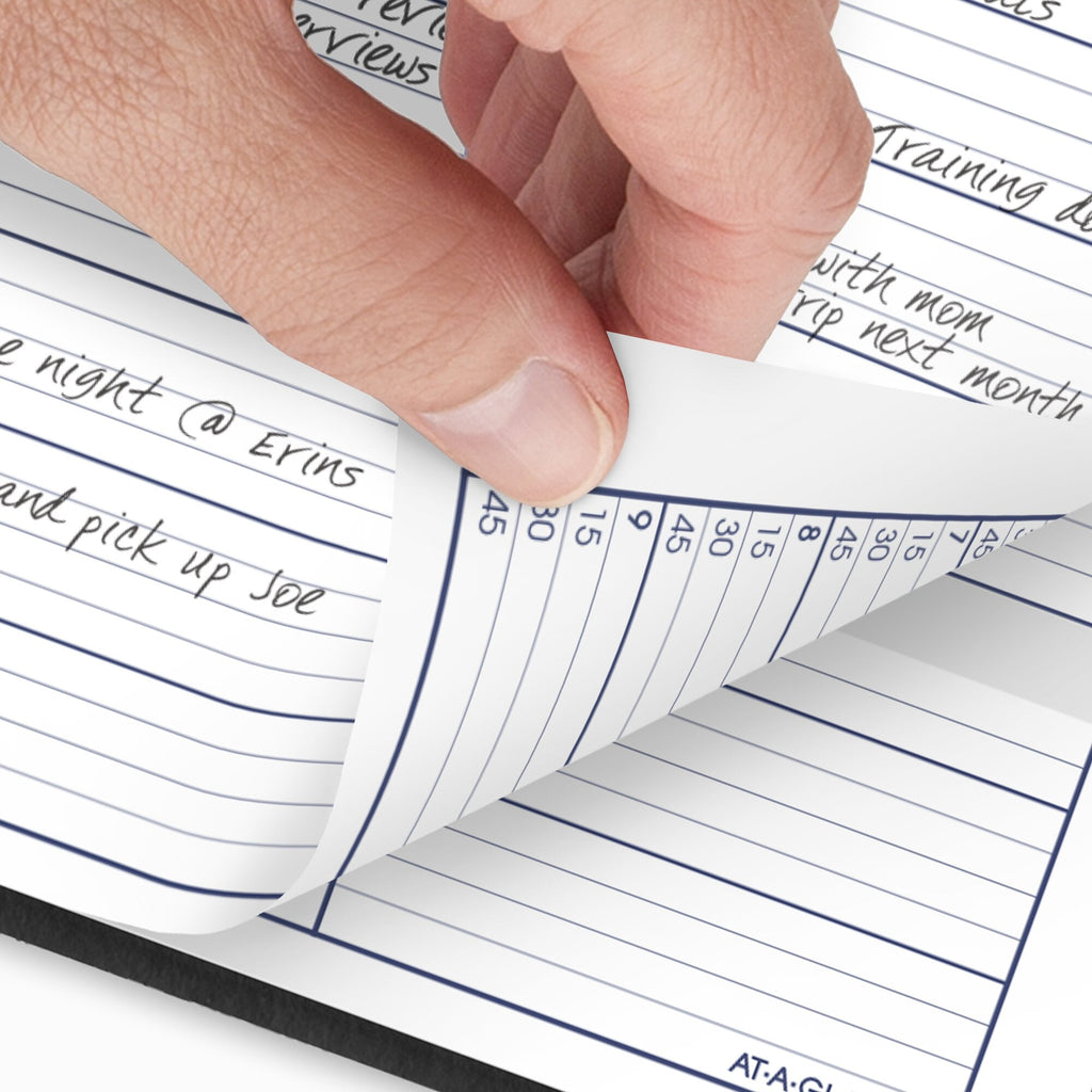 2026 Weekly Appointment Book Planner Black Large 8 x 11 - Image 2