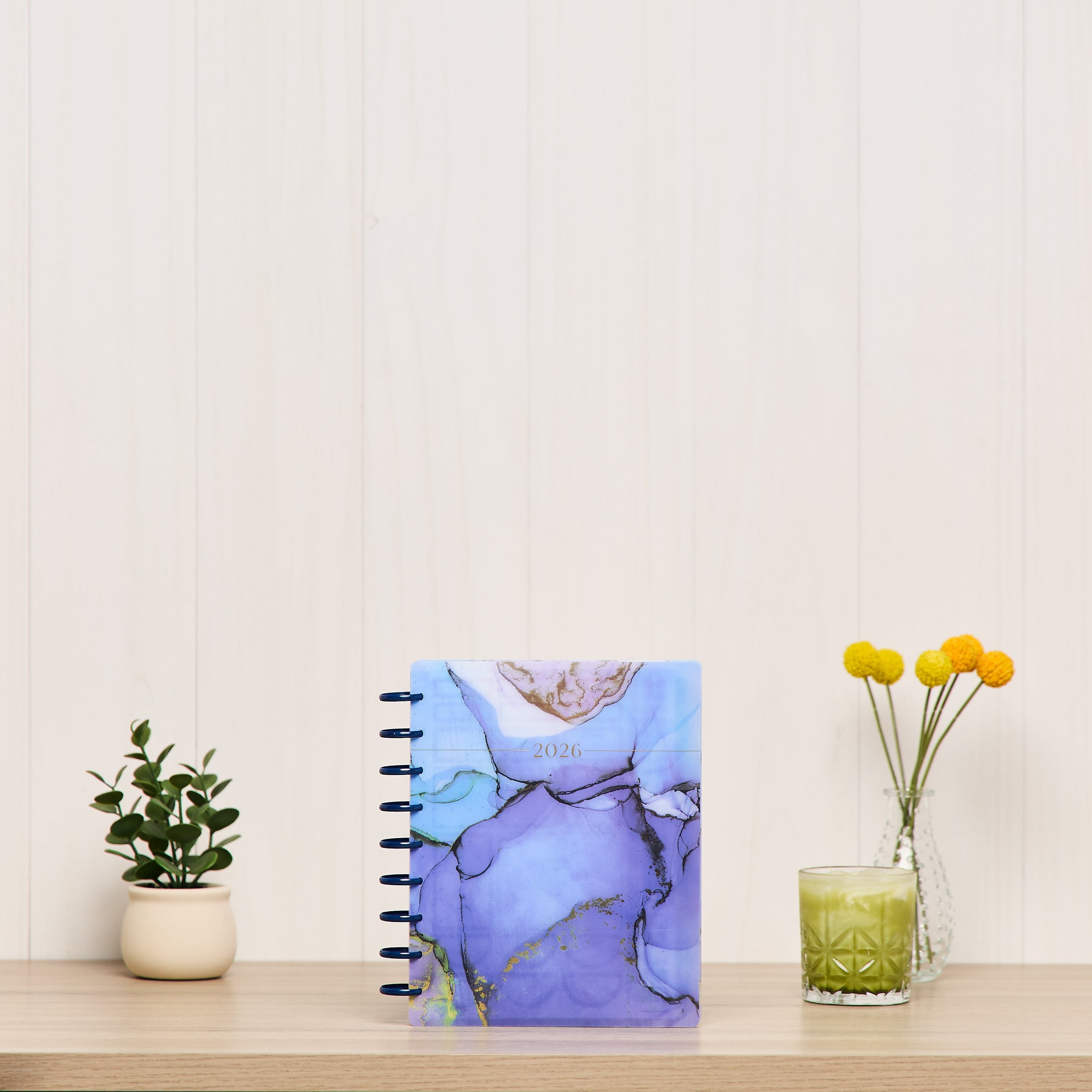 Monthly Weekly Classic PlannerJan- December 2026 Ethereal Elements, 2 Sticker Sheets Included, Disc Bound - Image 2