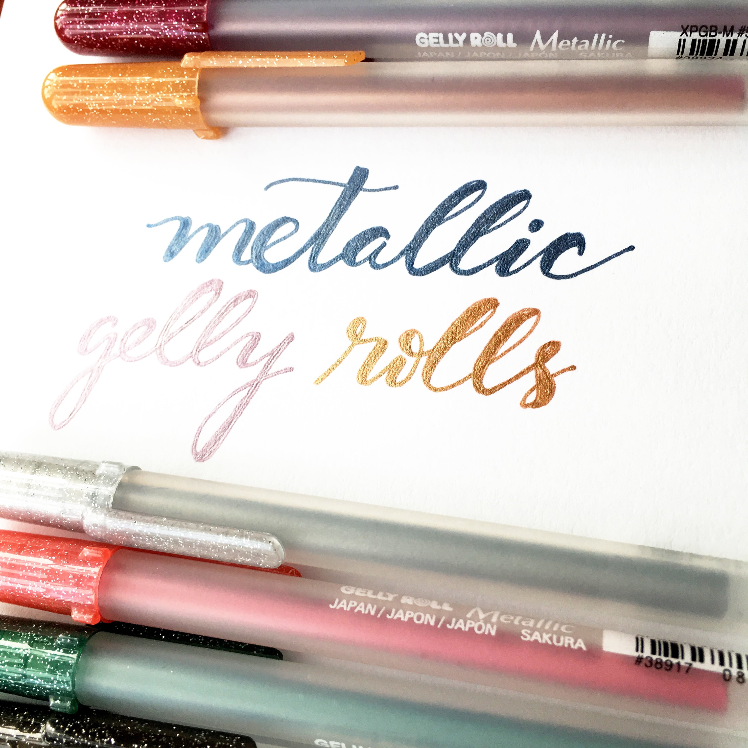 Sakura Gelly Roll Pen Set, 10 Metallic Colored Gel Pens - Image 5