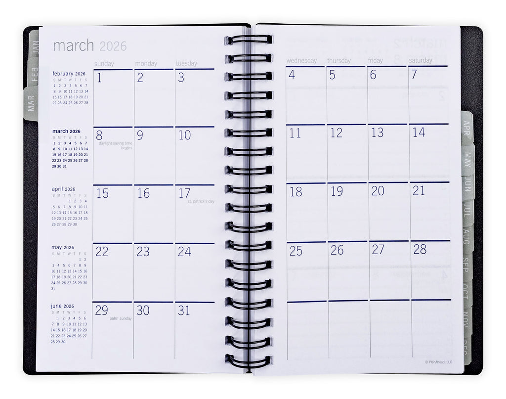 Small Home Office Monthly Weekly Planner (18 Month - 4" x 6.25") - Image 3