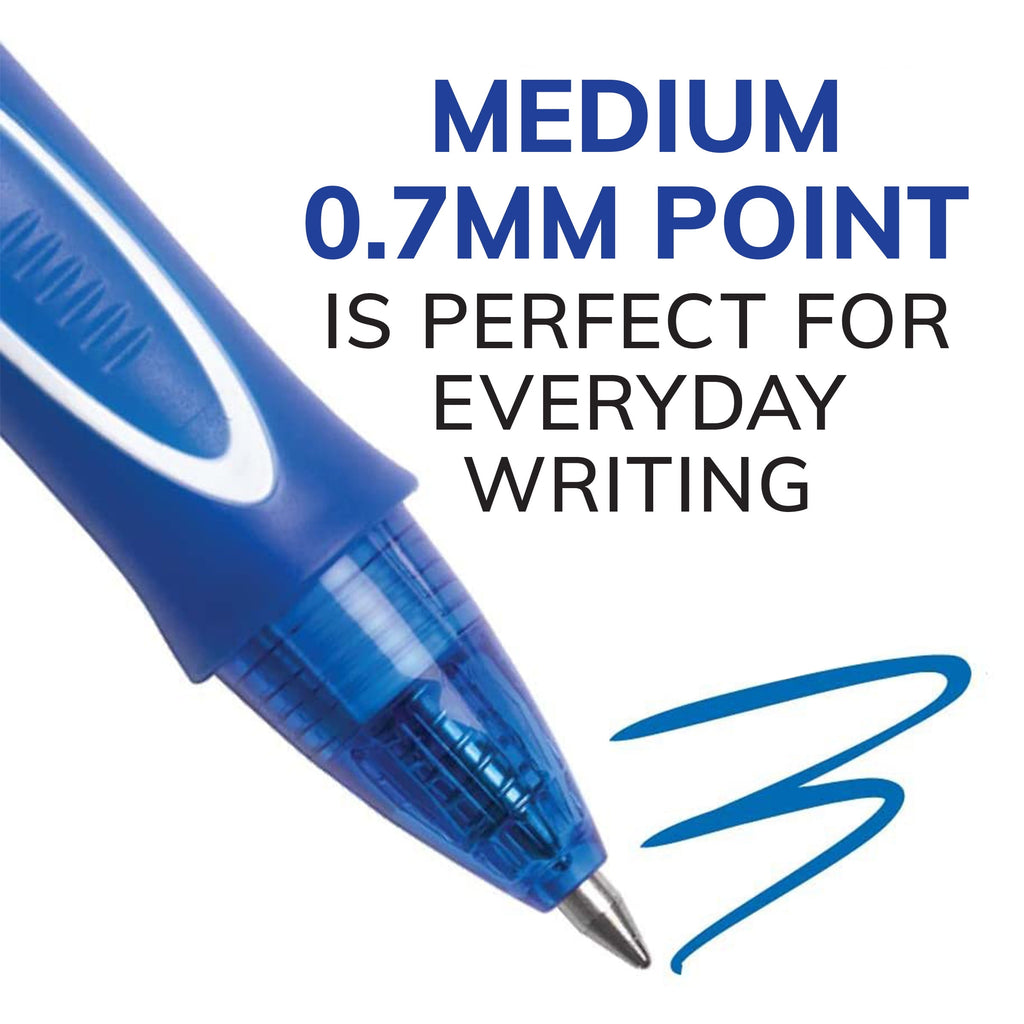 BIC Gel-ocity Retractable Quick Dry Gel Pen, Medium Point, Assorted, 16-Count - Image 5
