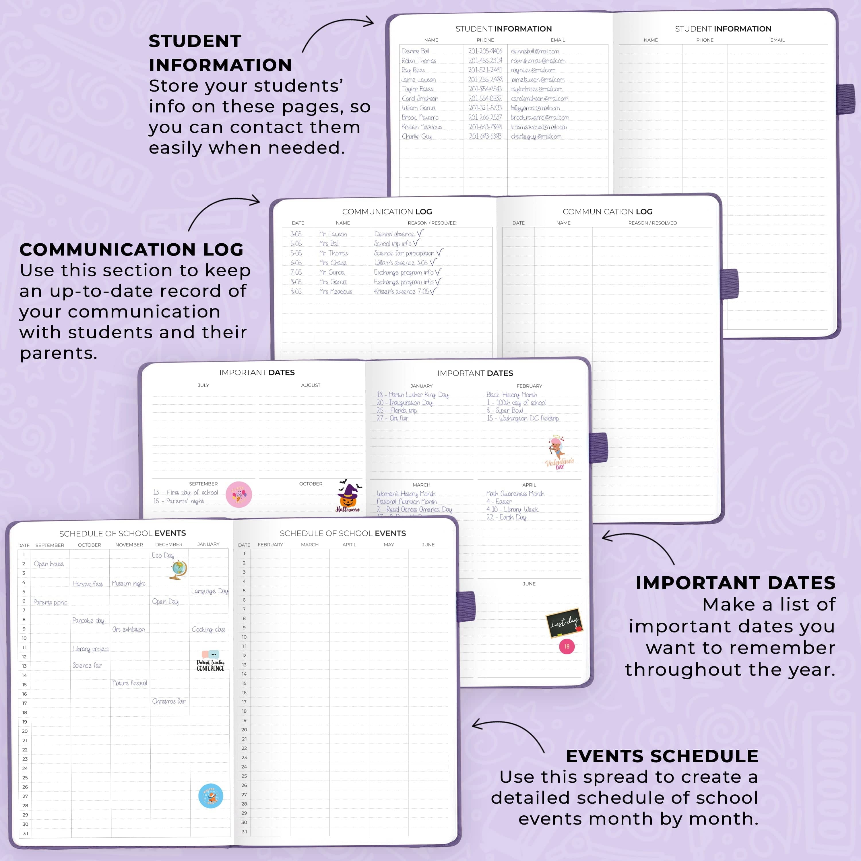 Planner - Purple - Image 4