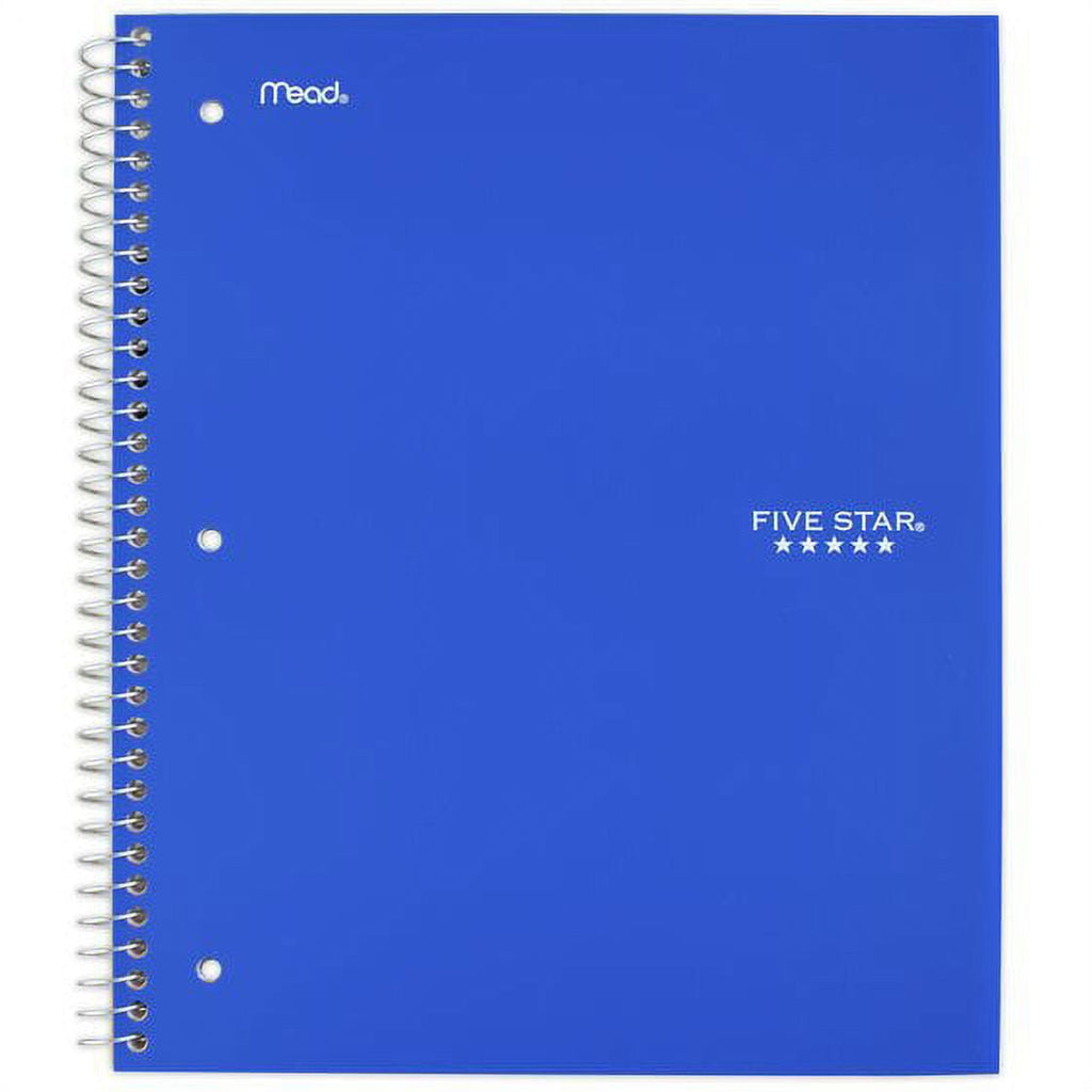 Spiral Notebook, 2 Subject, College Ruled Paper, 120 Sheets, 11" x 8-1/2", Color may vary - Image 4