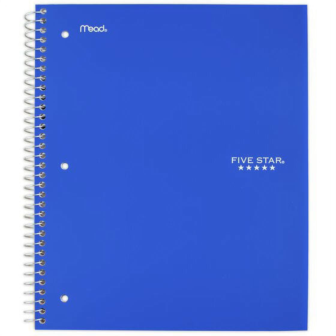 Spiral Notebook, 2 Subject, College Ruled Paper, 120 Sheets, 11" x 8-1/2", Color may vary - Image 4
