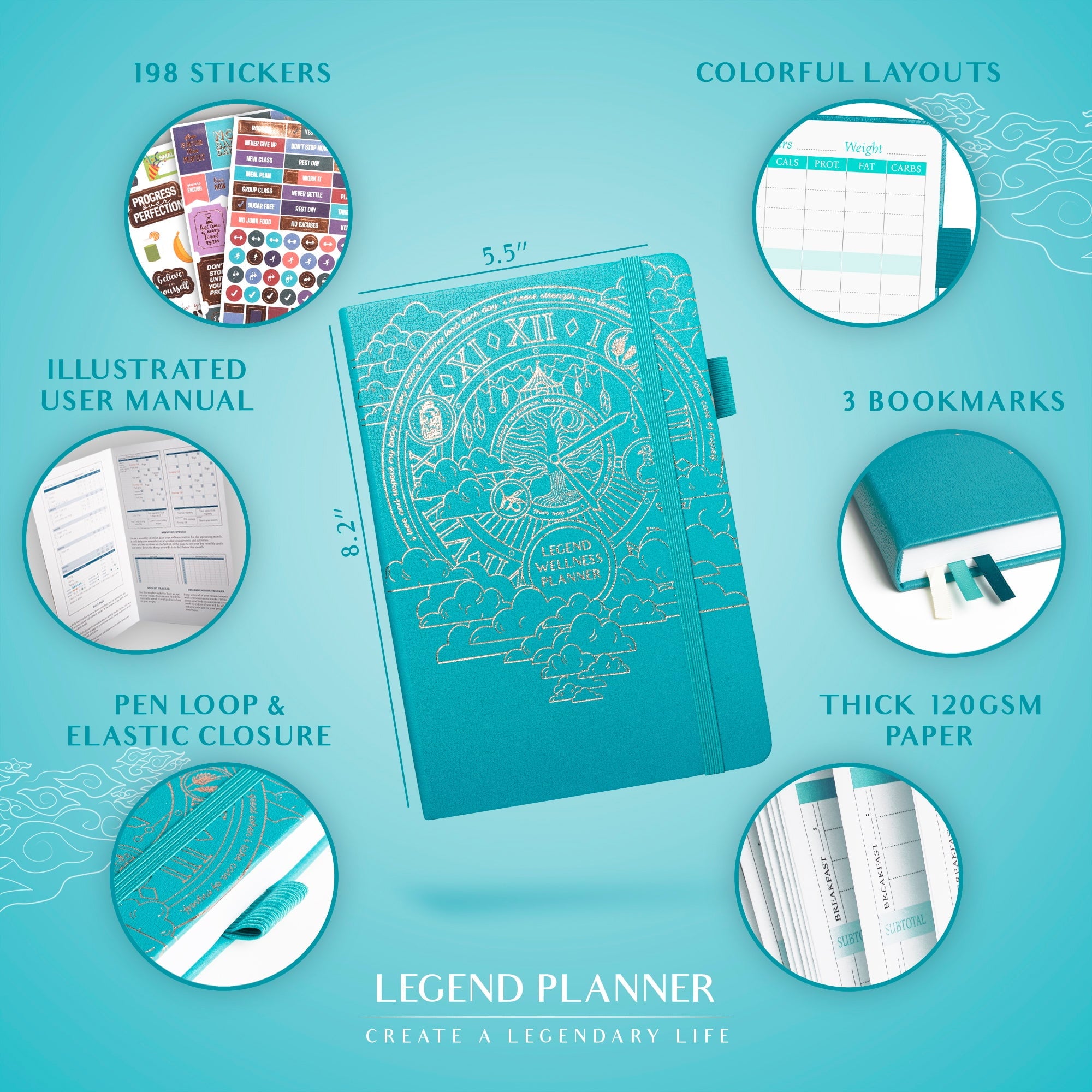 Legend Wellness Planner & Food Journal - Image 5