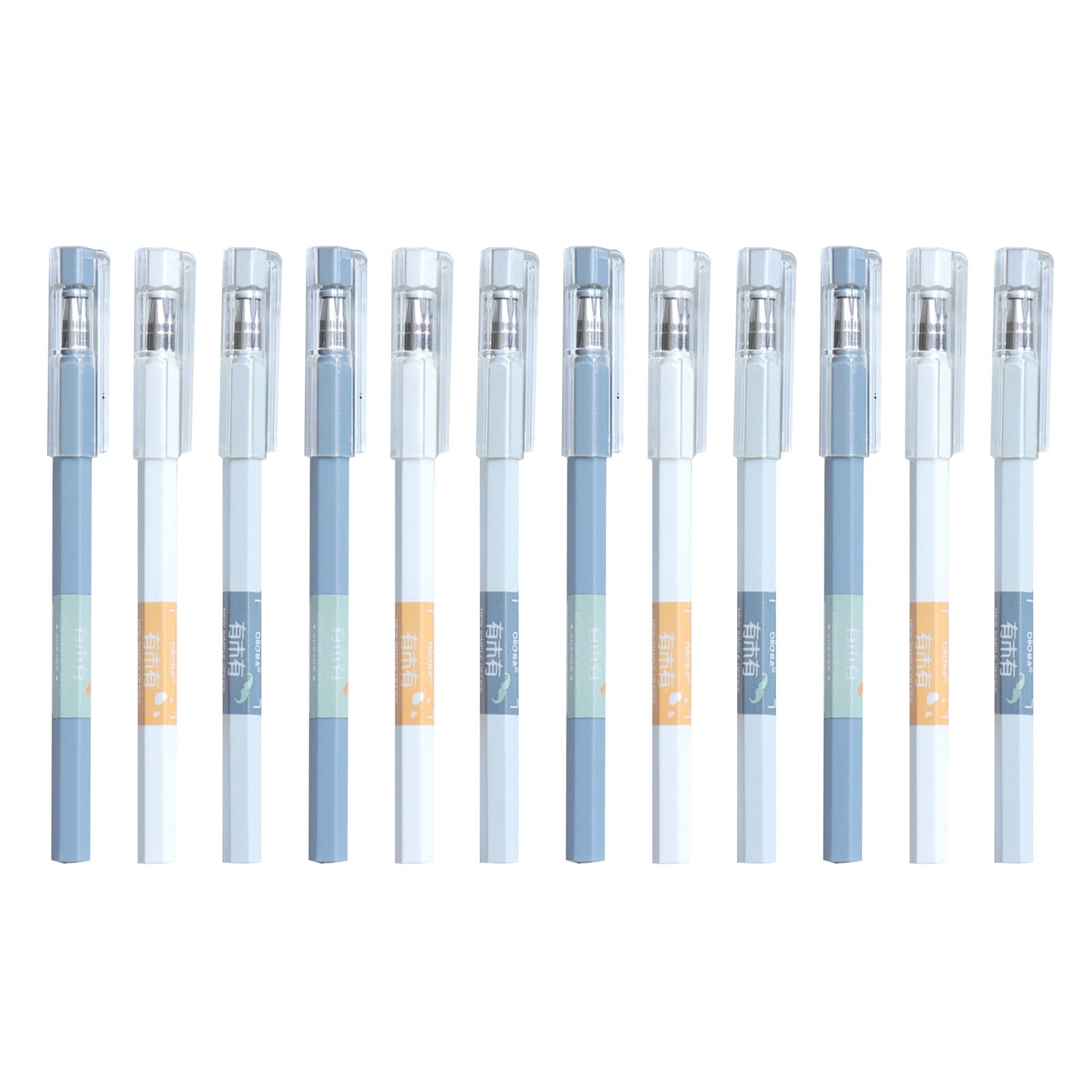 12 Super Fine Tip Ballpoint Pen Set 0.5mm Fine Tip Gel Pens For Exams, Bible Journaling, Notes, Sketching, Smoothing ... - Image 2