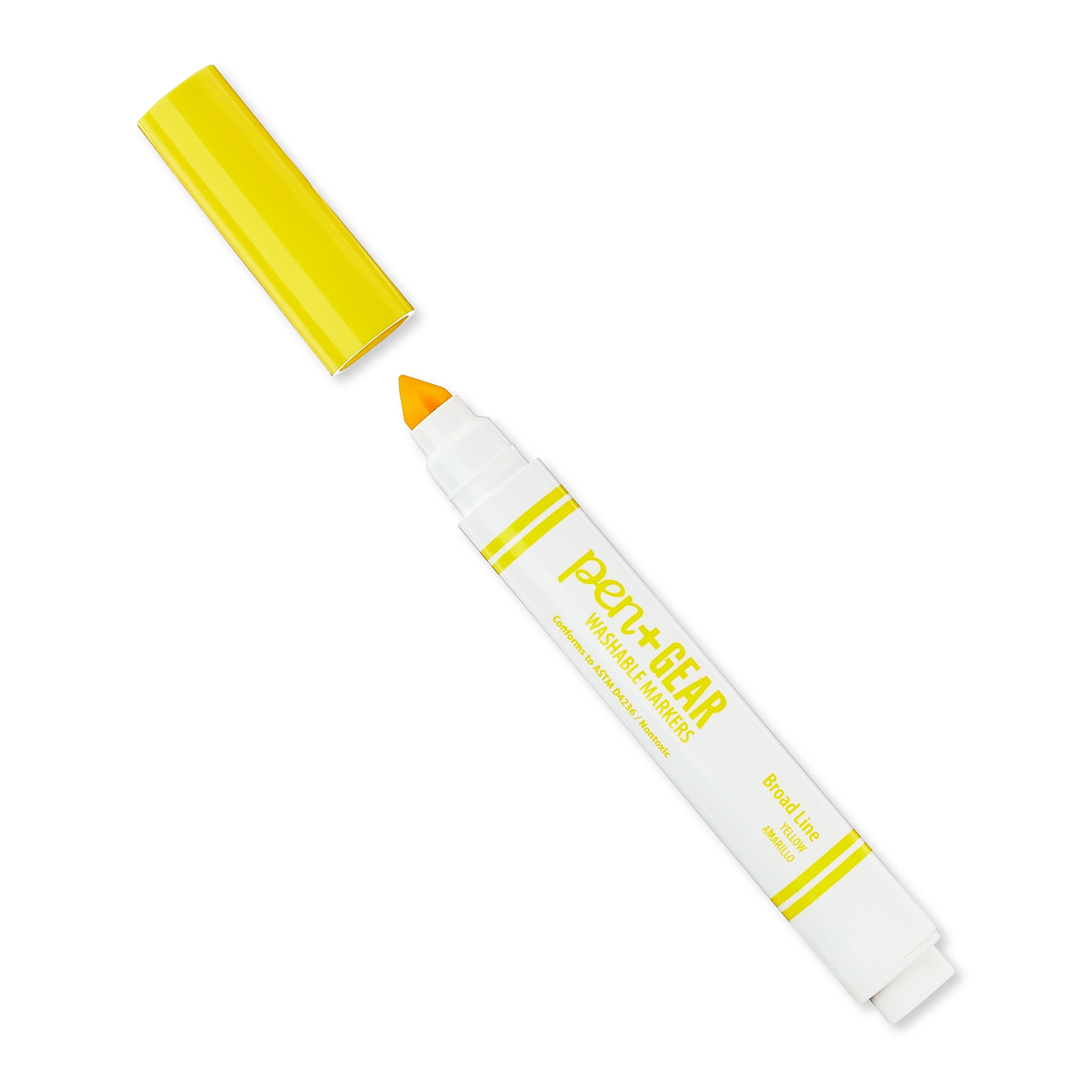 (2 pack) Washable Markers, Broad Tip, Assorted Colors, 10 Count - Image 6