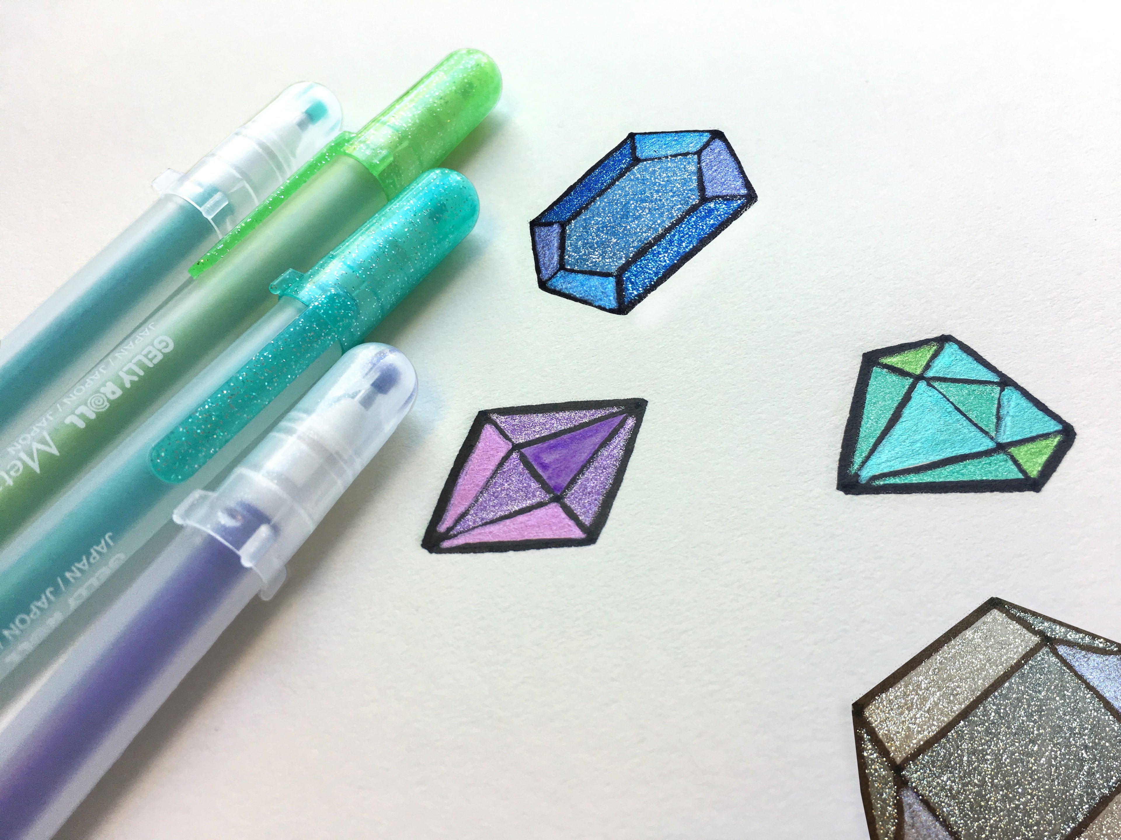Gel Pen Set, 6-Colors, Galaxy - Image 3