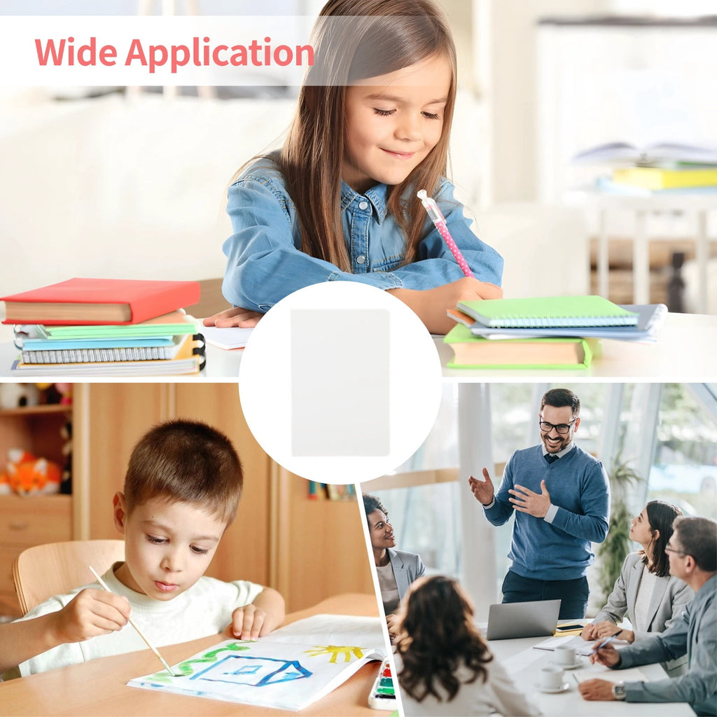 20 Pcs 40 Pages White Hardcover Sketchbook, Blank Sketch Paper for Drawing, Portrait Sketch Paper Books for Notes, Art Sketch Pad for Storie - Image 5