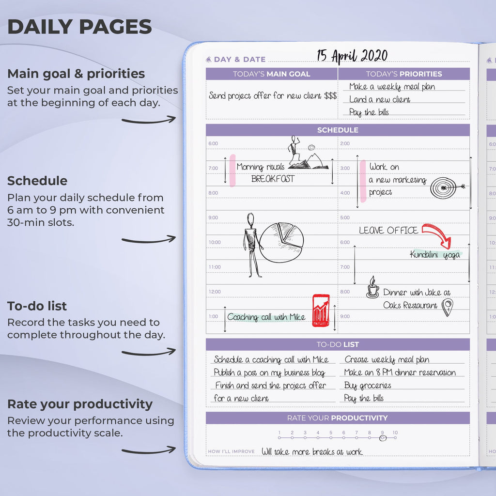 Clever Fox Daily Planner 2nd Edition - Image 4